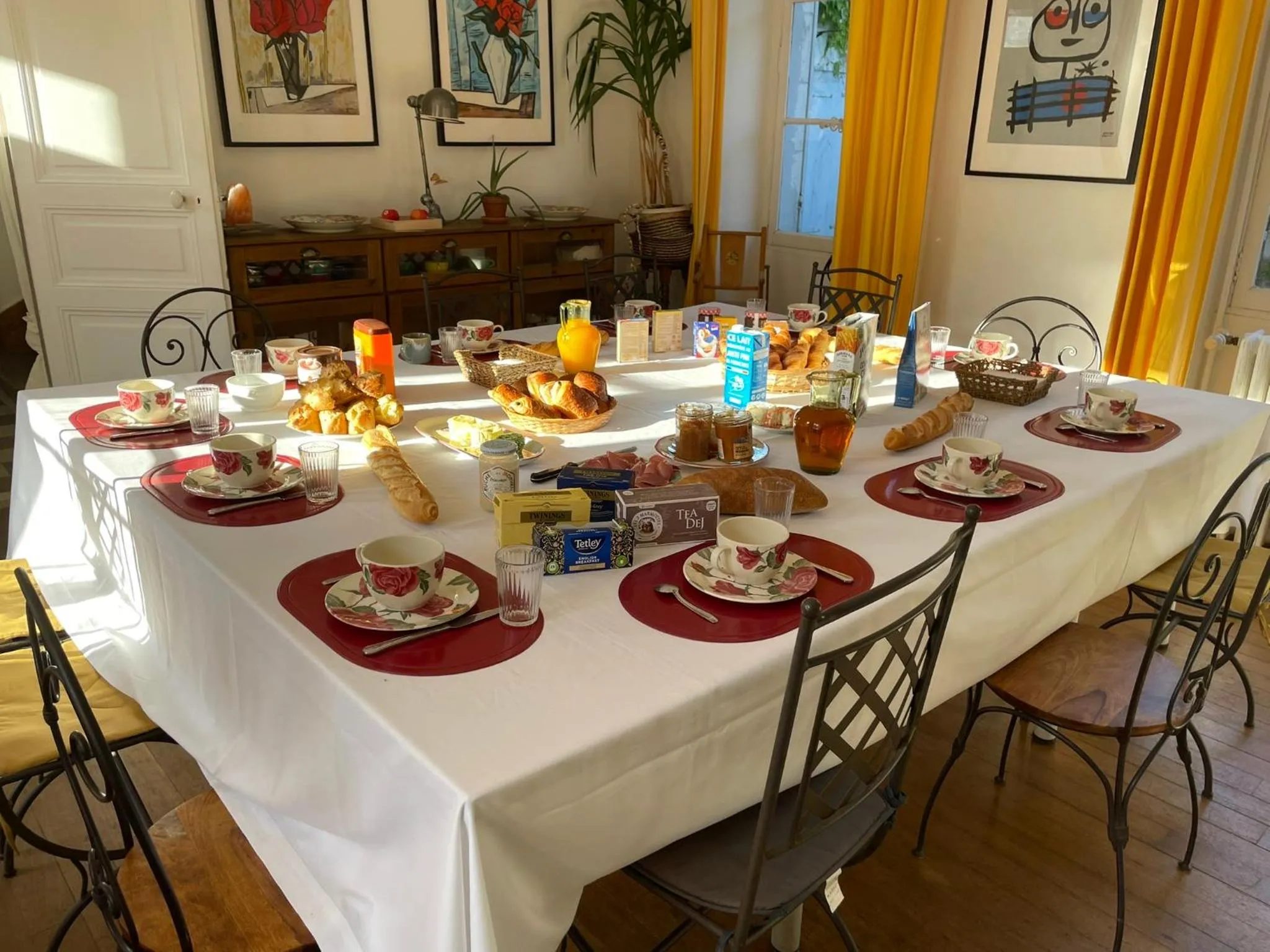 Breakfast in Il était une fois un jardin