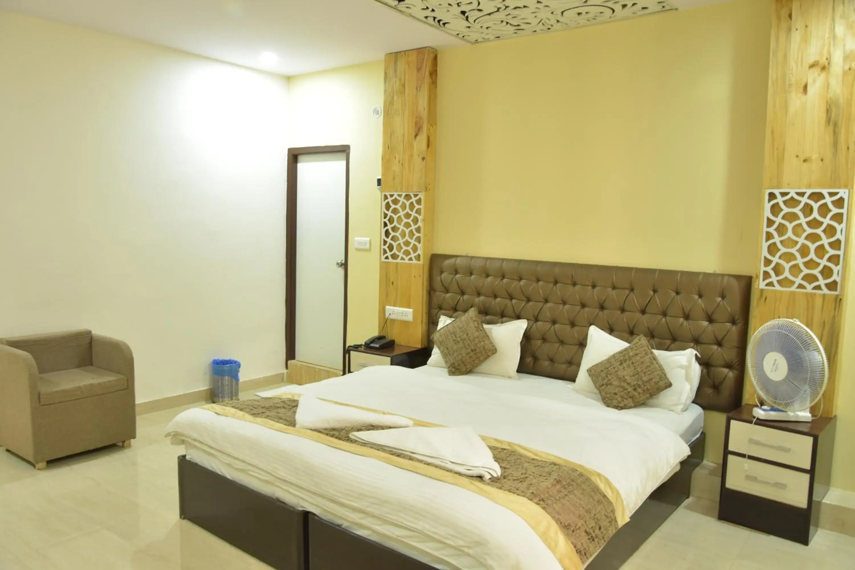 Bed in Hotel Sarweshwary Bed in Hotel Sarweshwary