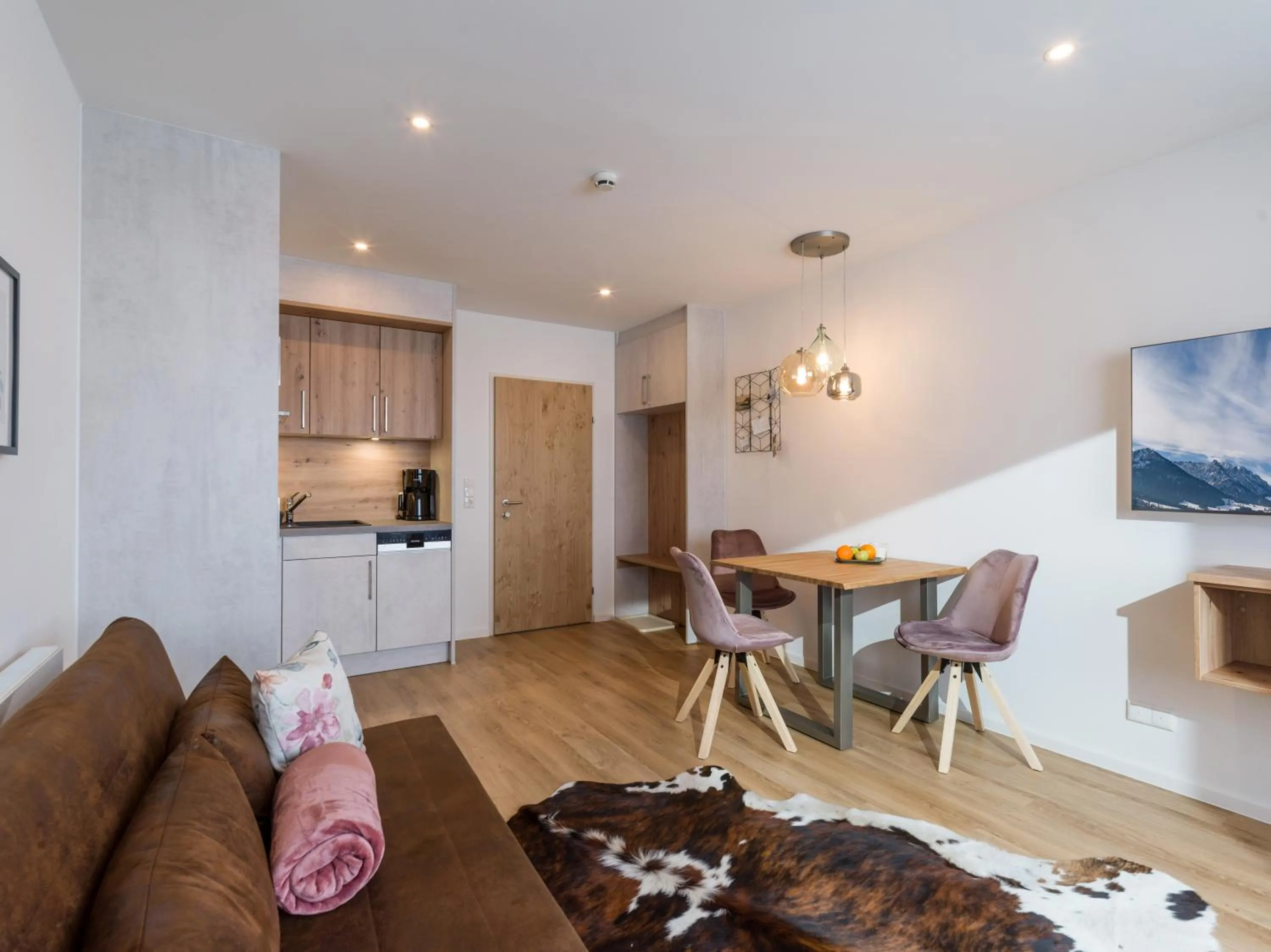 Living room in Aparthotel Brandauerhof