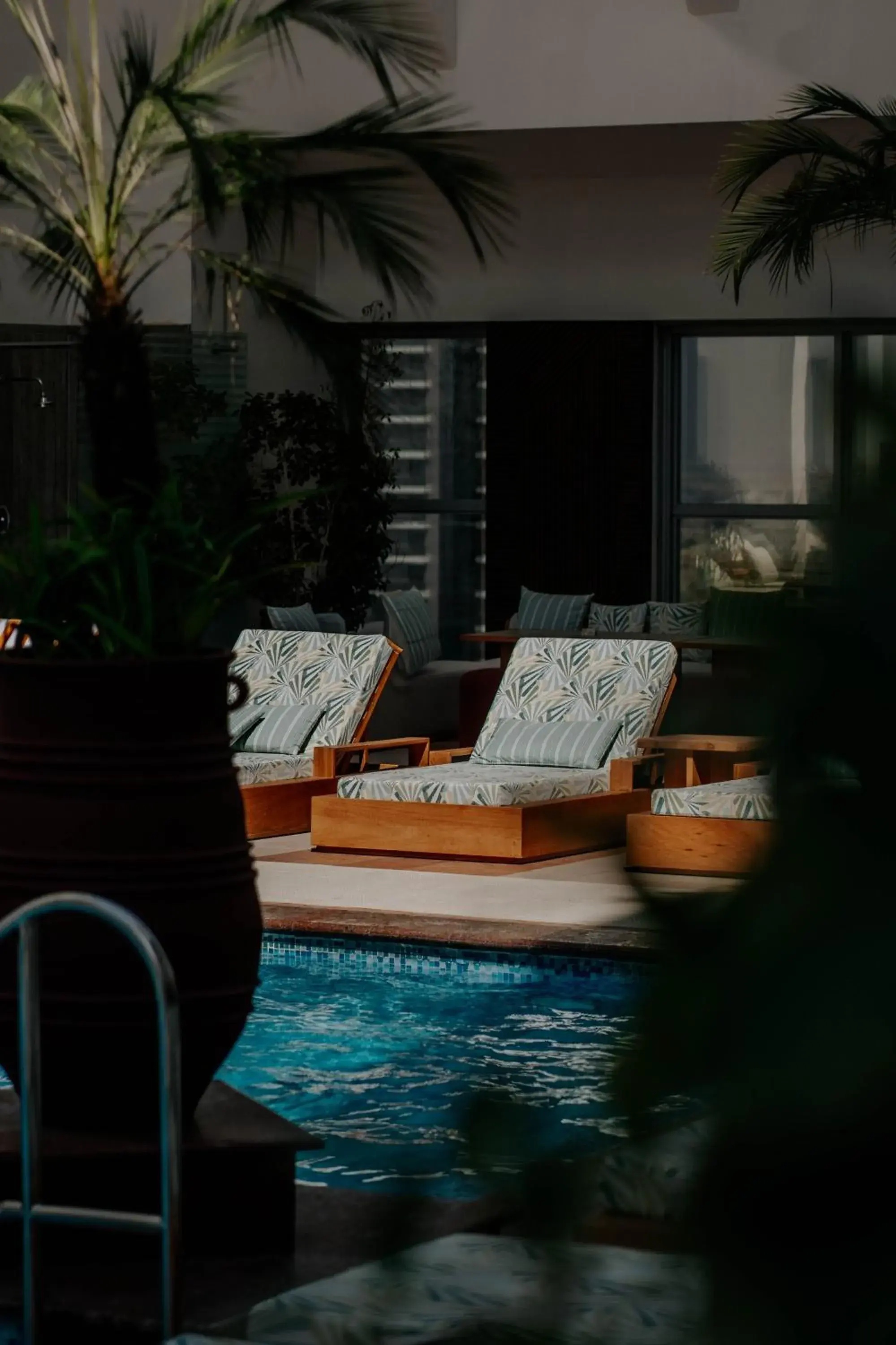 Swimming pool in Dusit Thani Dubai Swimming pool in Dusit Thani Dubai