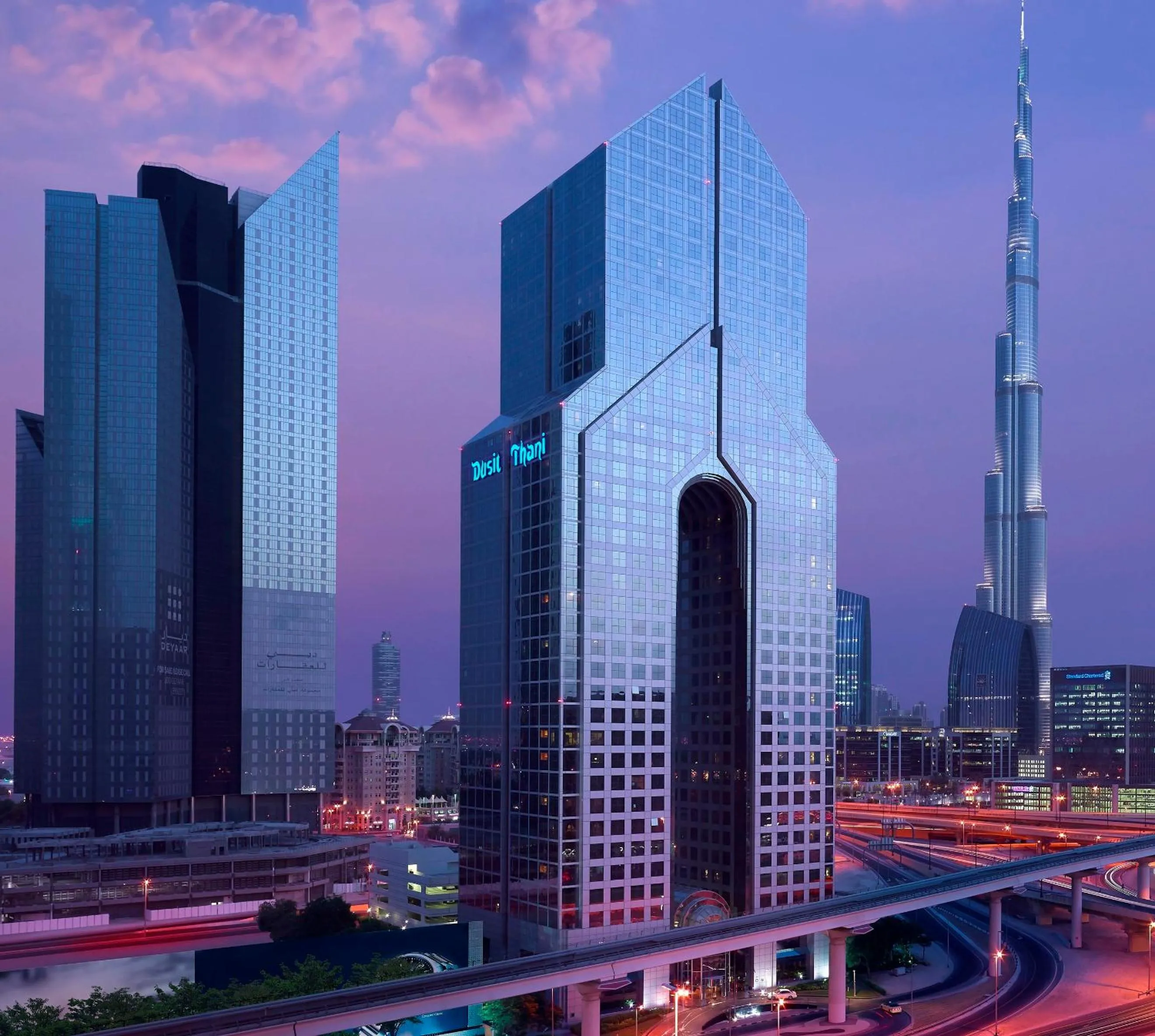 Property building in Dusit Thani Dubai