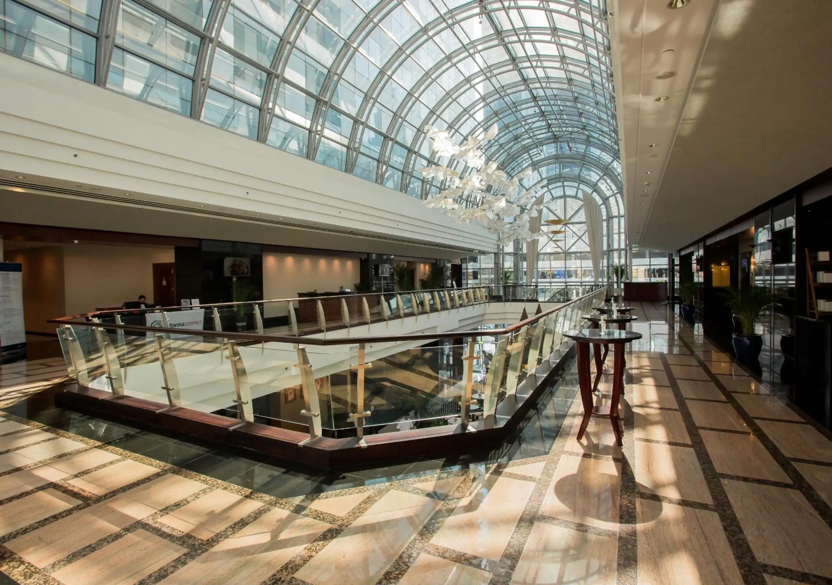 Lobby or reception in Dusit Thani Dubai Lobby or reception in Dusit Thani Dubai