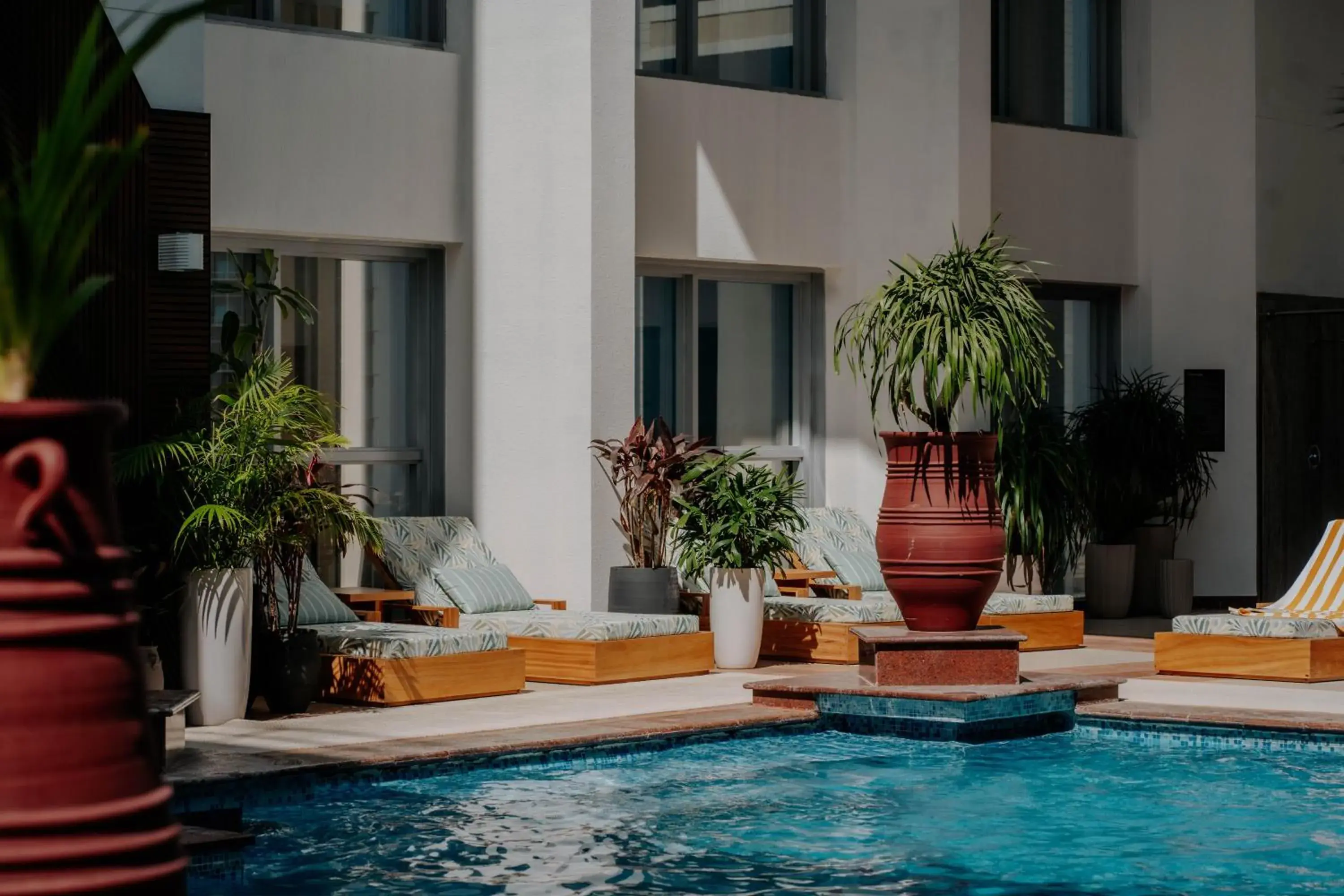 Swimming pool in Dusit Thani Dubai Swimming pool in Dusit Thani Dubai