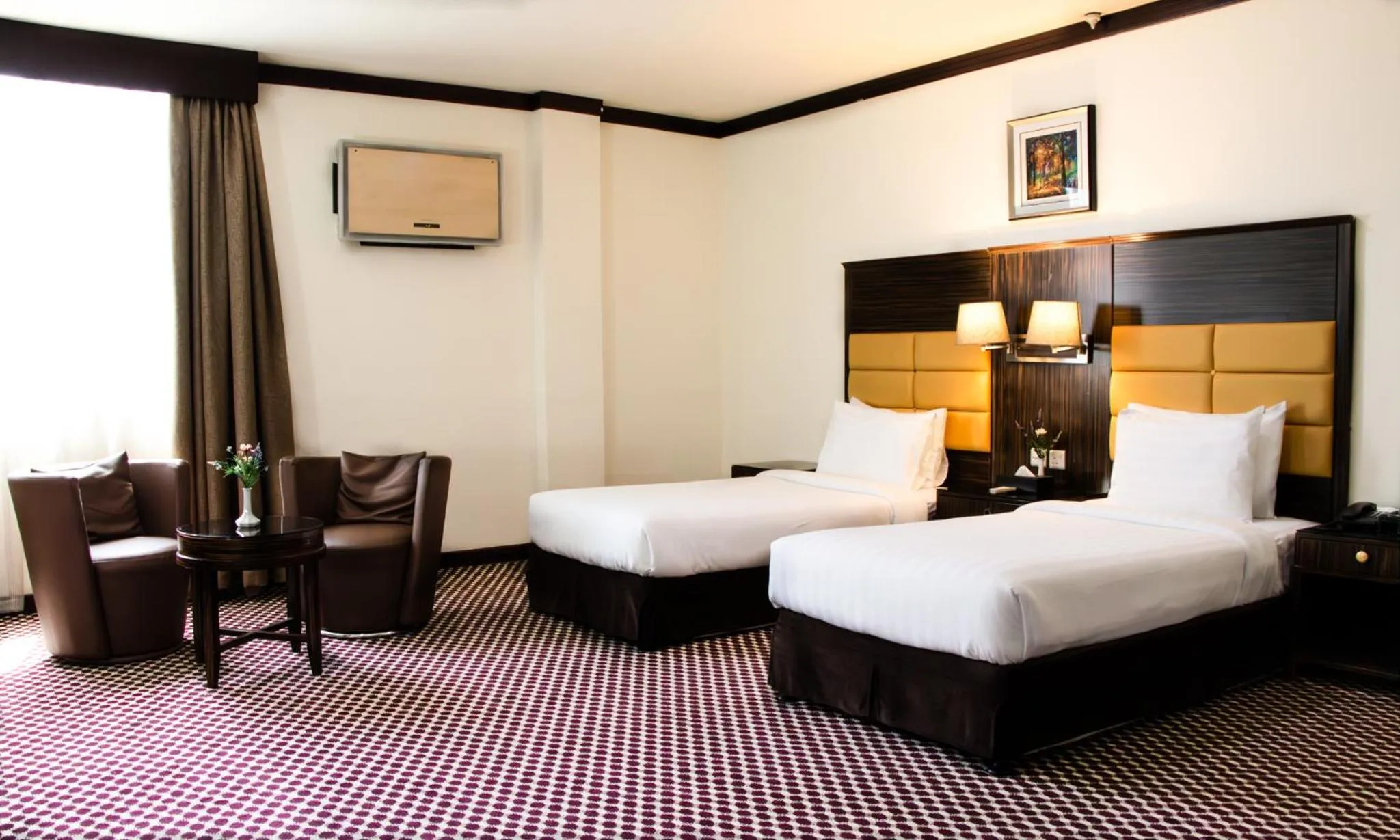 Photo of the whole room, Bed in Fortune Karama Hotel