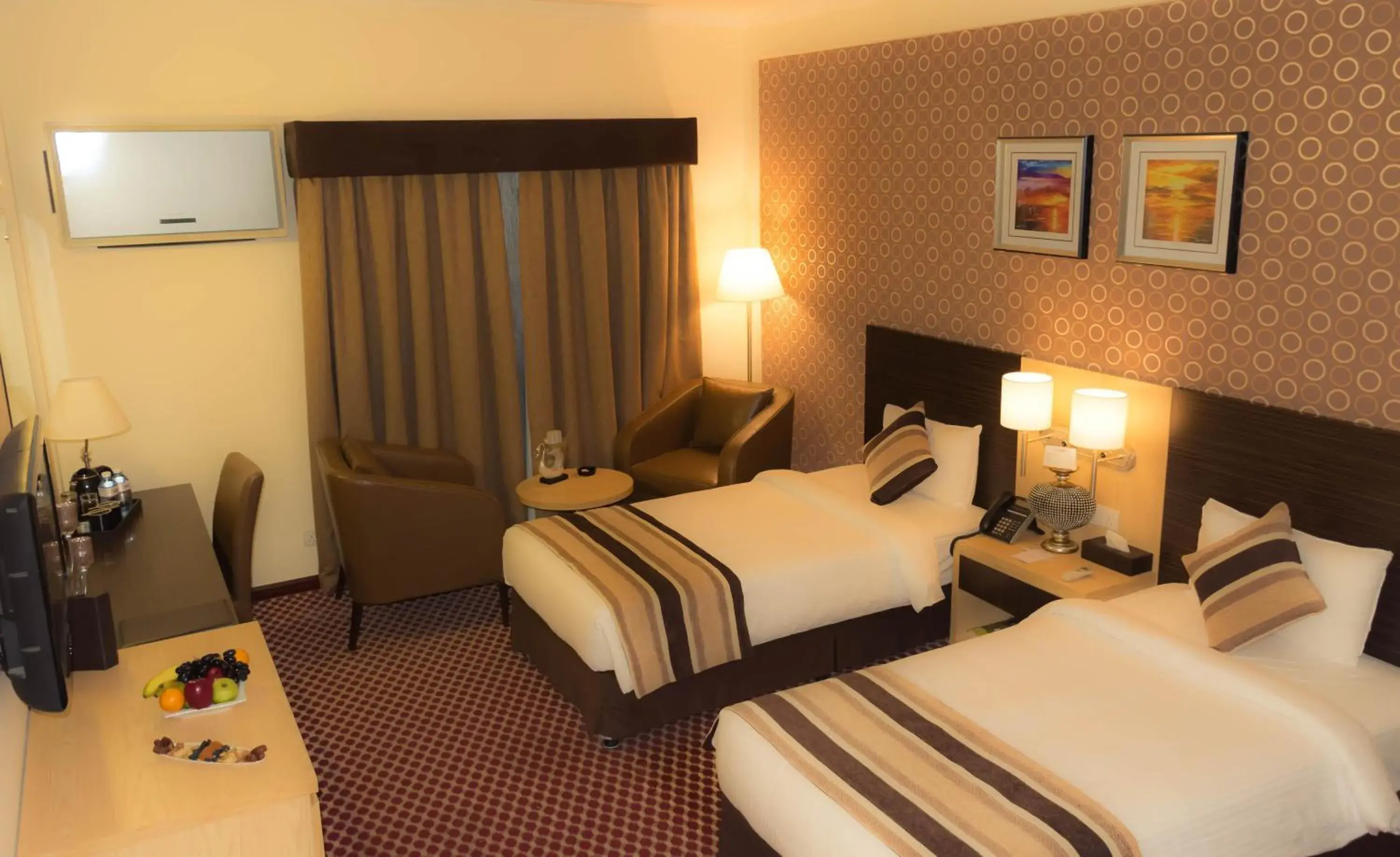 Bed in Fortune Karama Hotel Bed in Fortune Karama Hotel