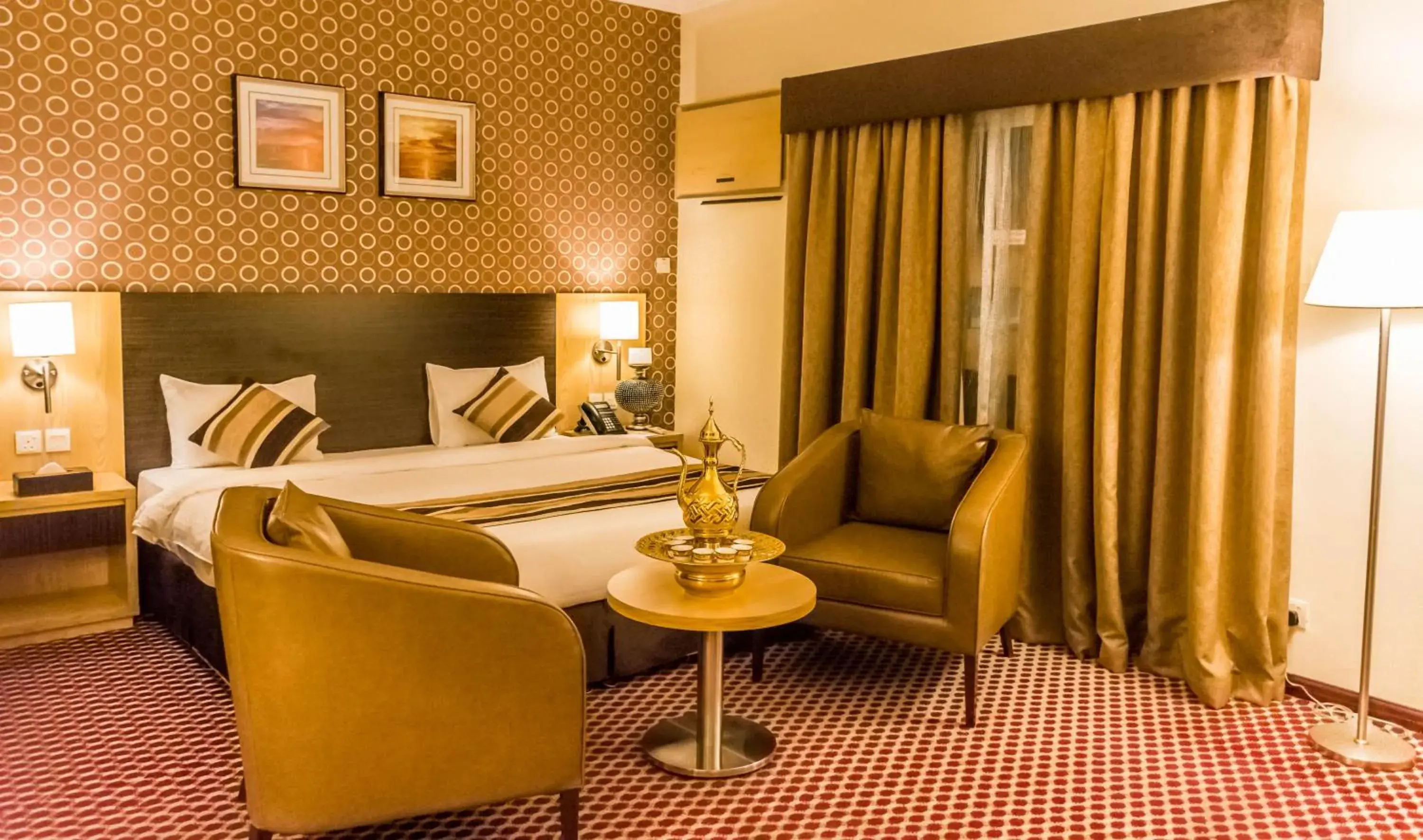 Bed in Fortune Karama Hotel Bed in Fortune Karama Hotel