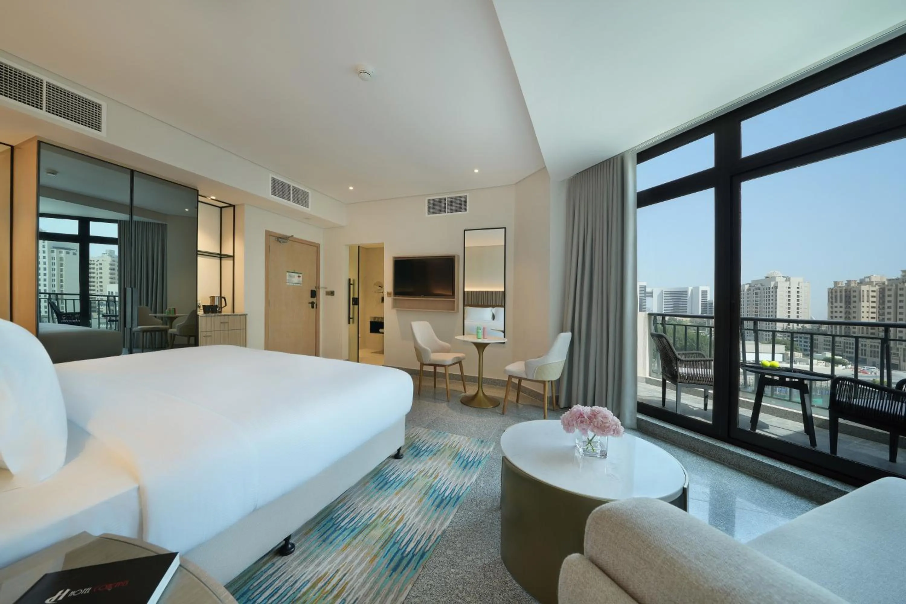 Bedroom, Bed in Arabian Park Dubai, an Edge by Rotana Hotel