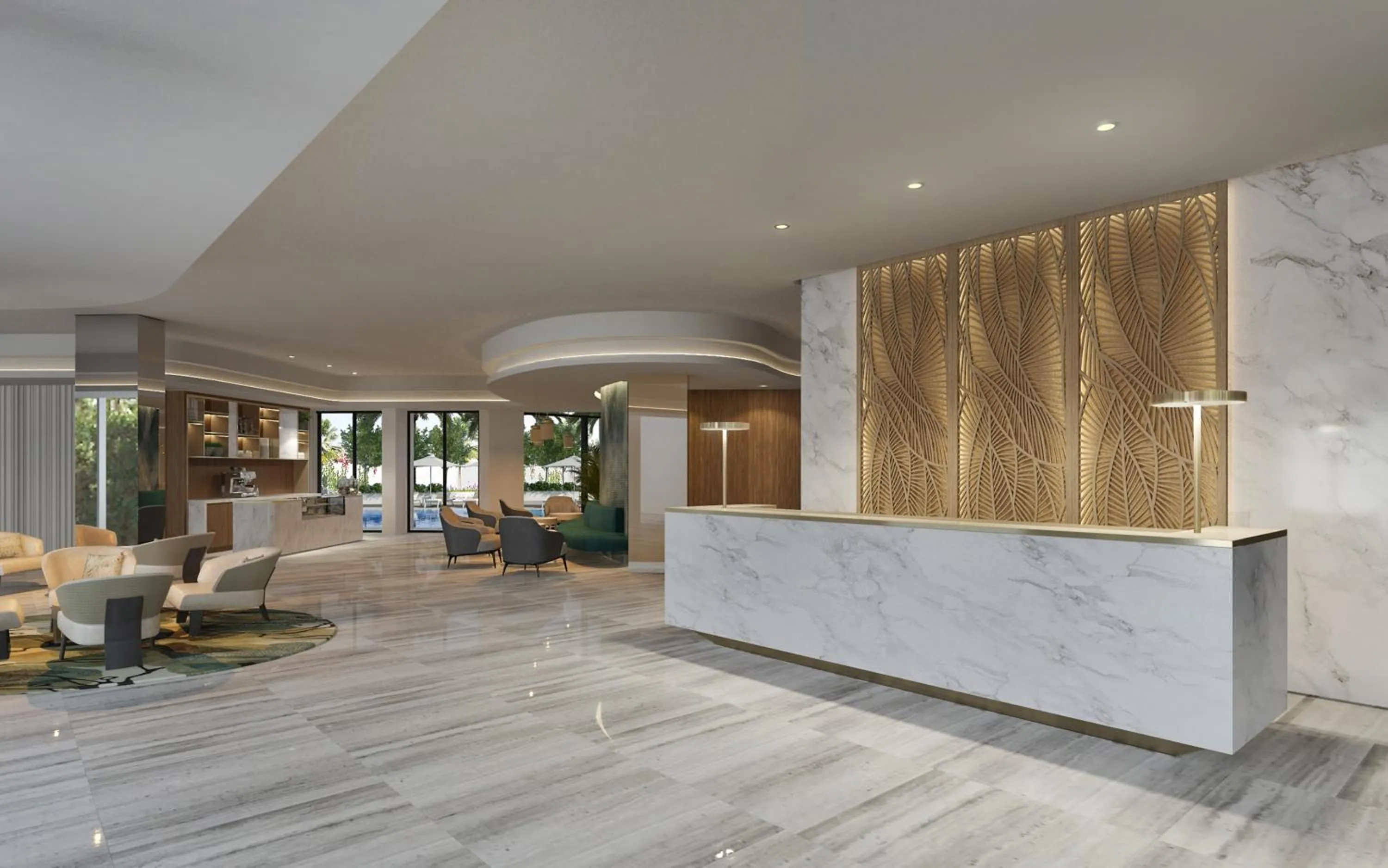 Lobby or reception in Arabian Park Dubai, an Edge by Rotana Hotel
