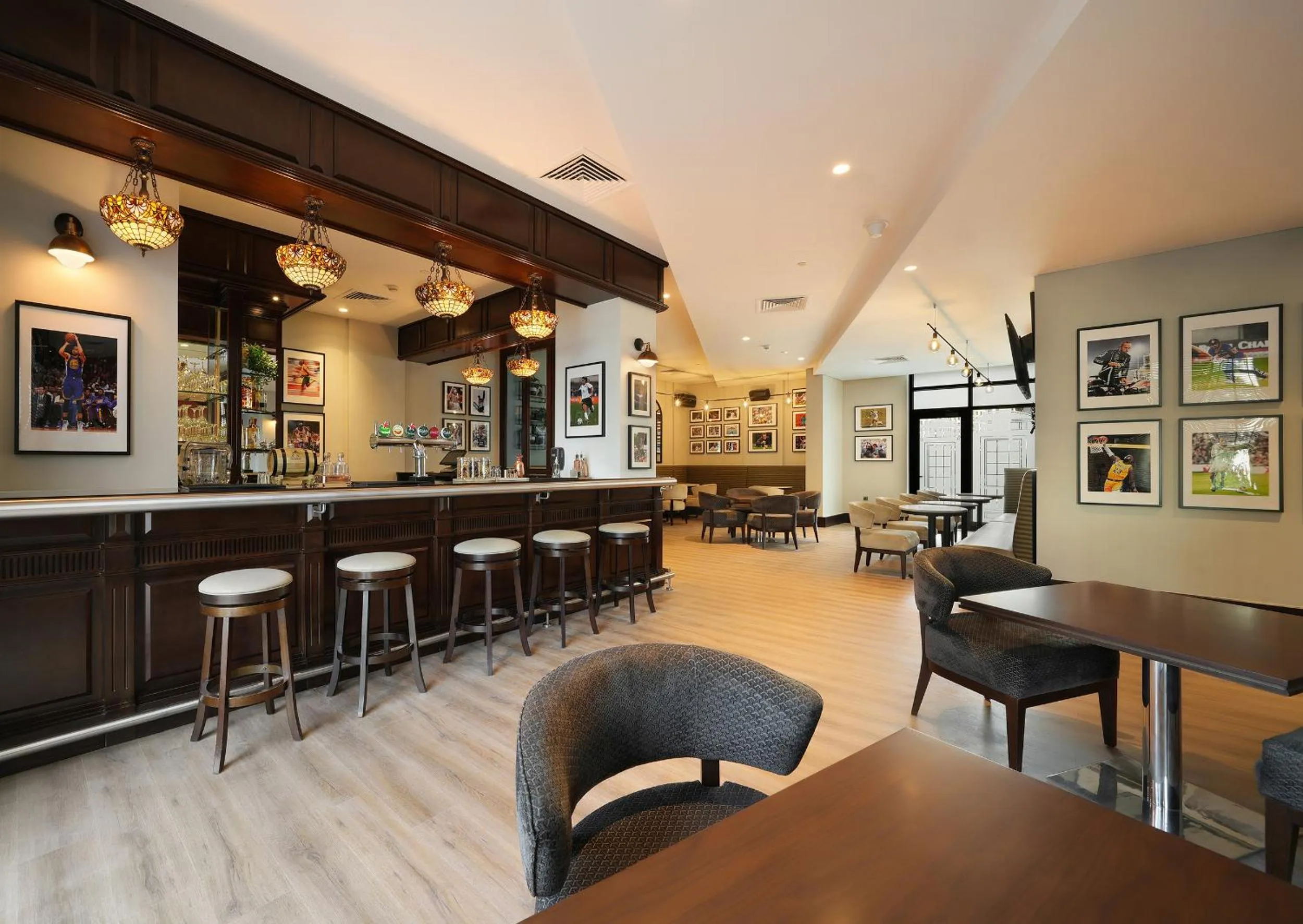 Lounge or bar in Arabian Park Dubai, an Edge by Rotana Hotel