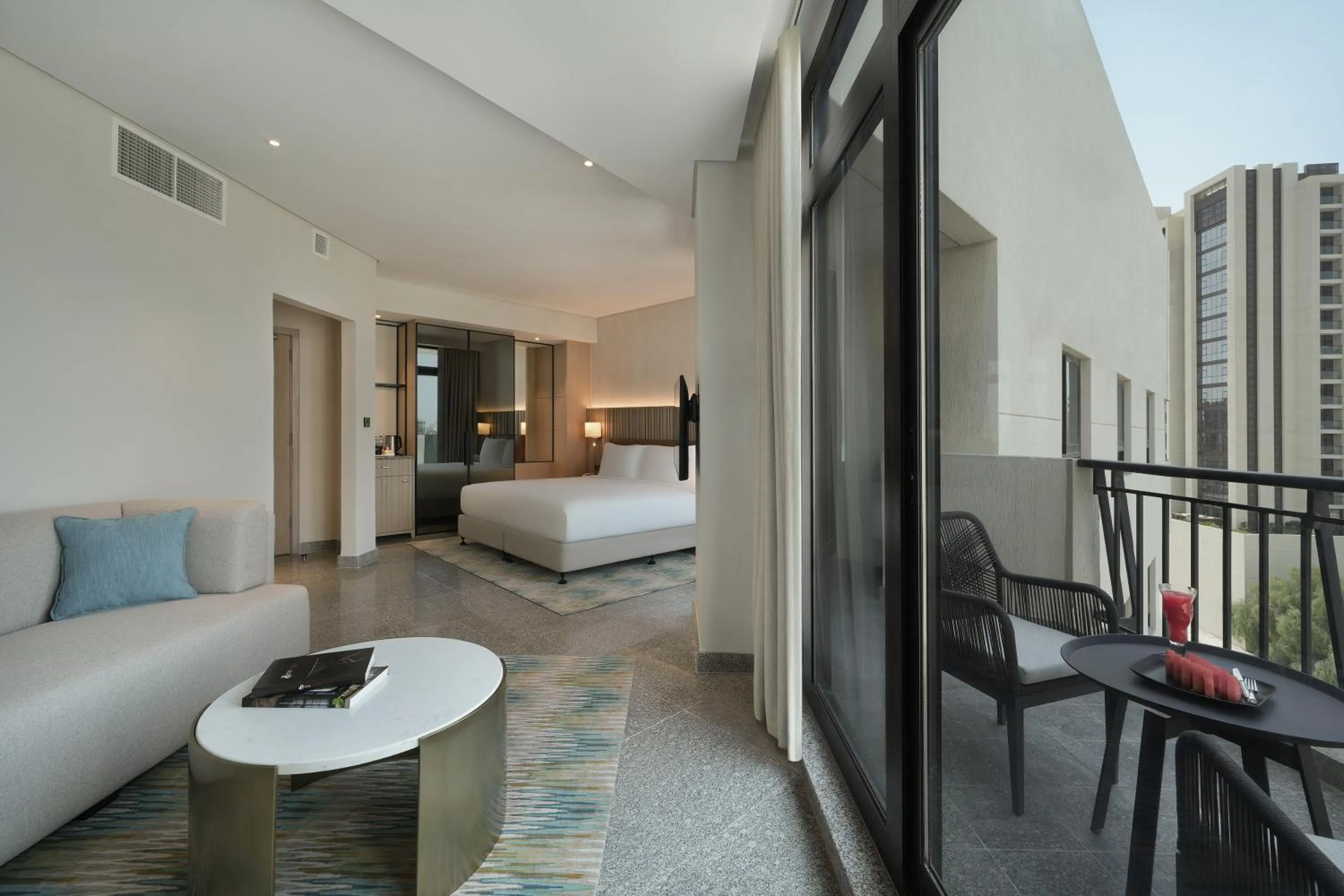 Bedroom, Bed in Arabian Park Dubai, an Edge by Rotana Hotel