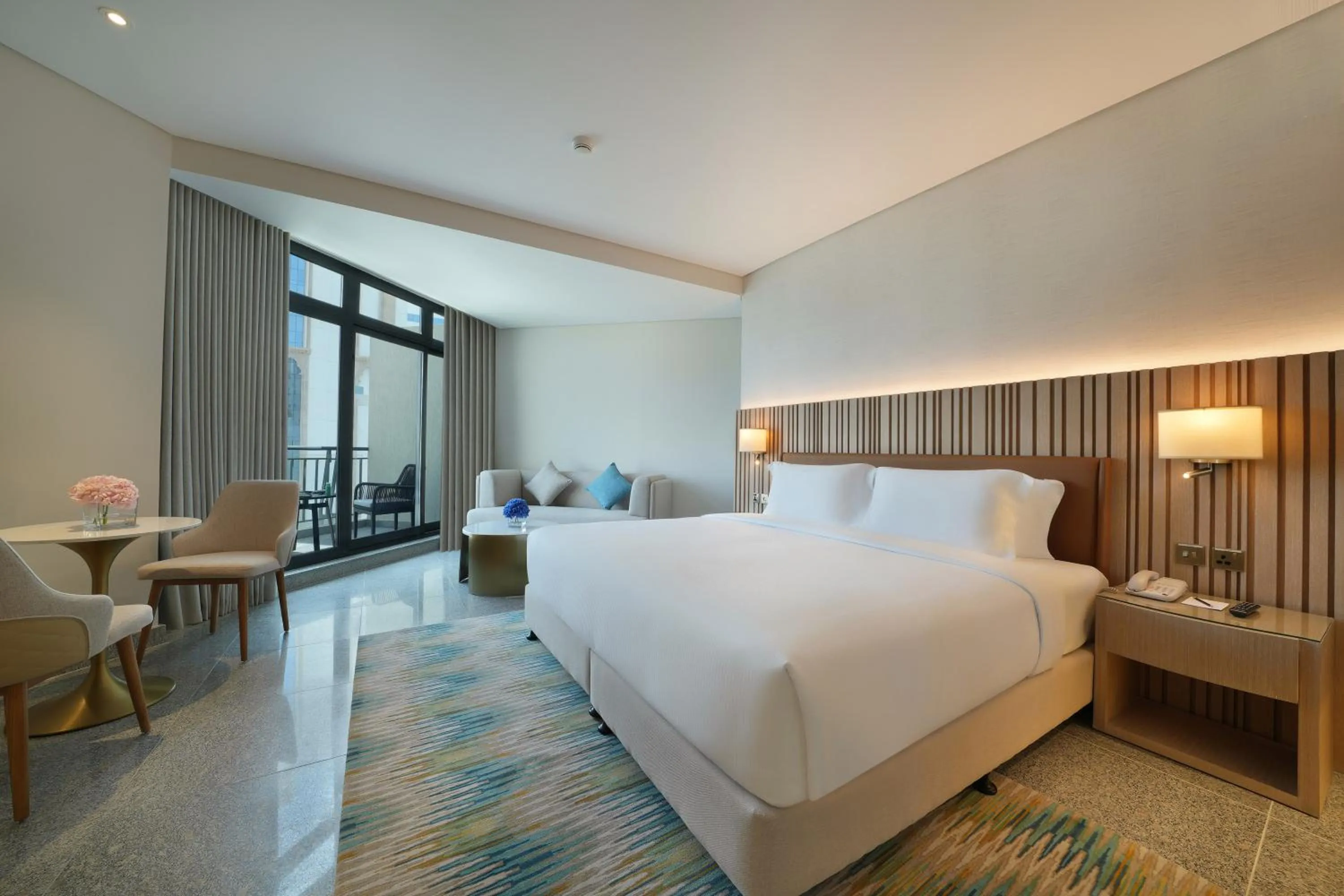 Bedroom, Bed in Arabian Park Dubai, an Edge by Rotana Hotel
