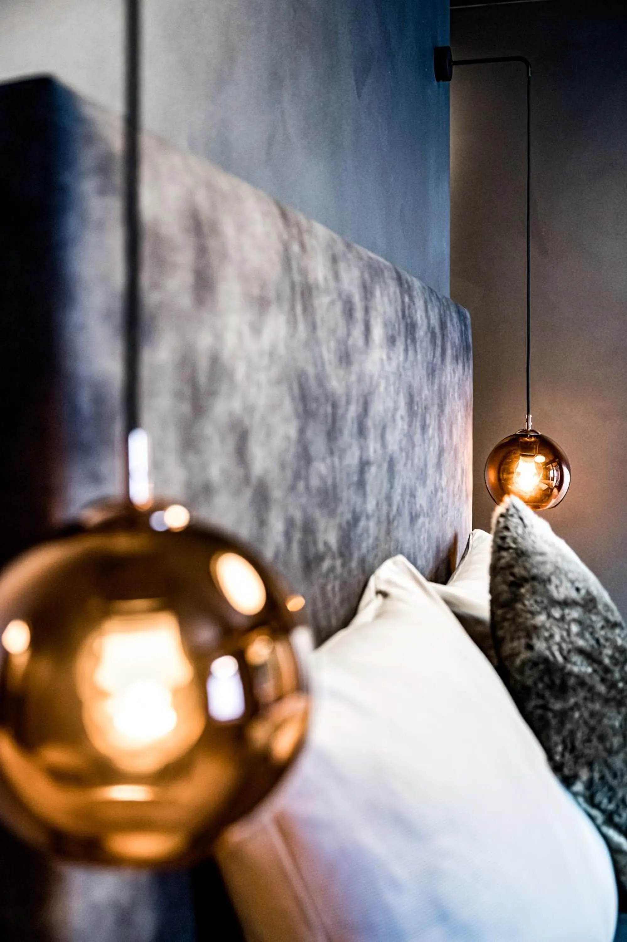 Bed in ALMMONTE PRÄCLARUM SUITES - Casual Boutique Hotel