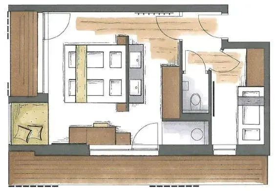 Family Suite - single occupancy in ALMMONTE PRÄCLARUM SUITES Design Hotel Family Suite - single occupancy in ALMMONTE PRÄCLARUM SUITES Design Hotel