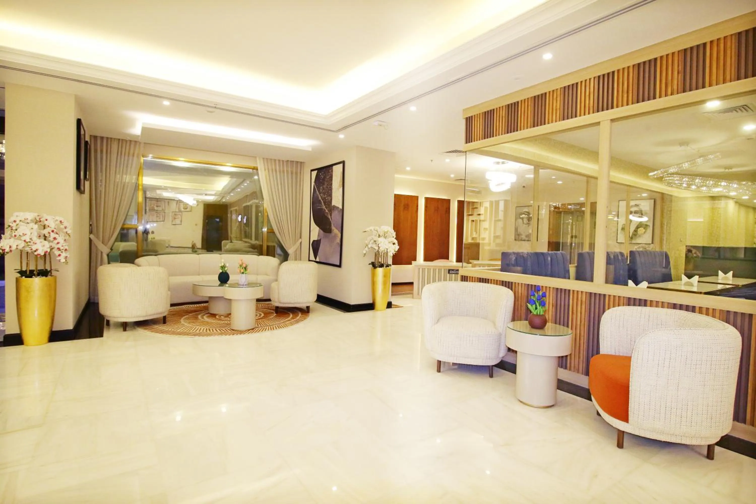 Lobby or reception in The George Hotel by Saffron, Dubai Creek