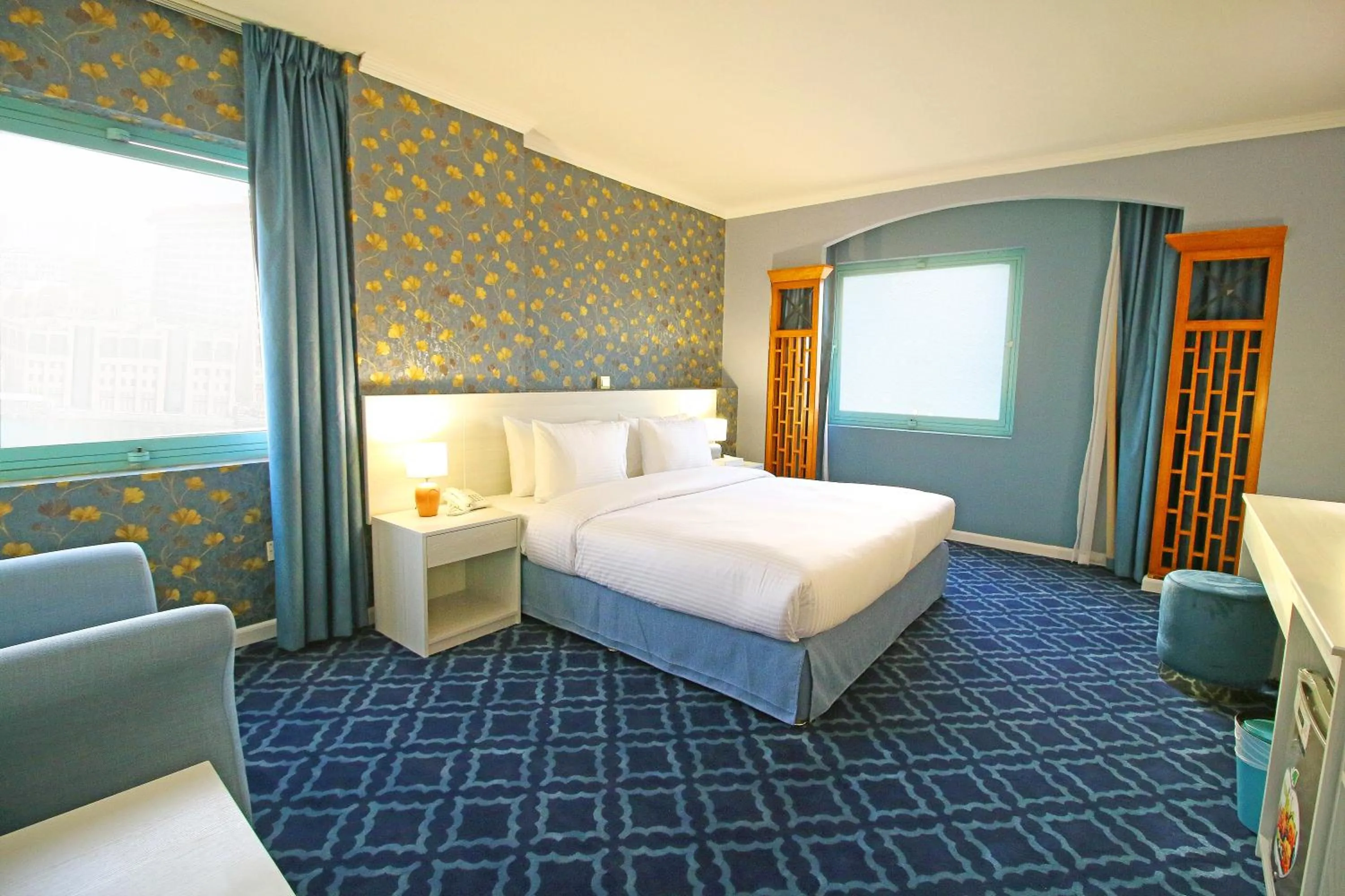 Bed in The George Hotel by Saffron, Dubai Creek