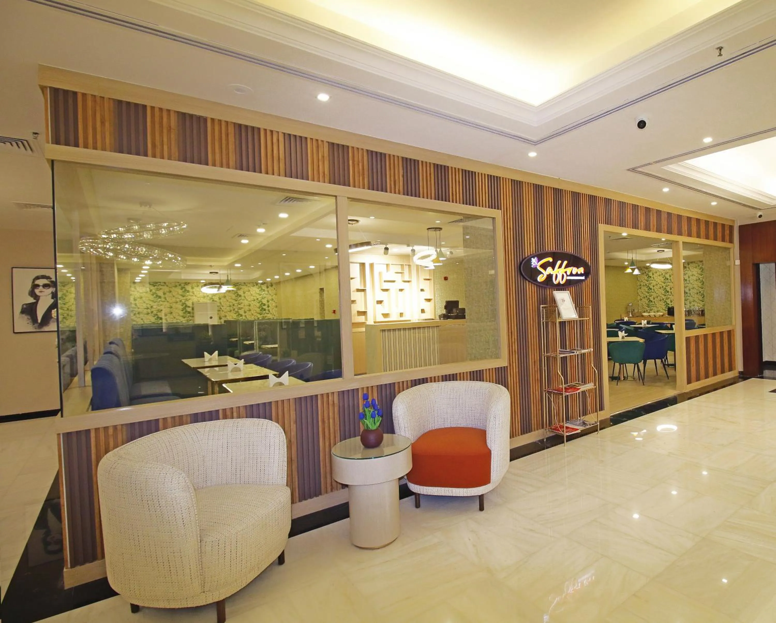 Lobby or reception in The George Hotel by Saffron, Dubai Creek