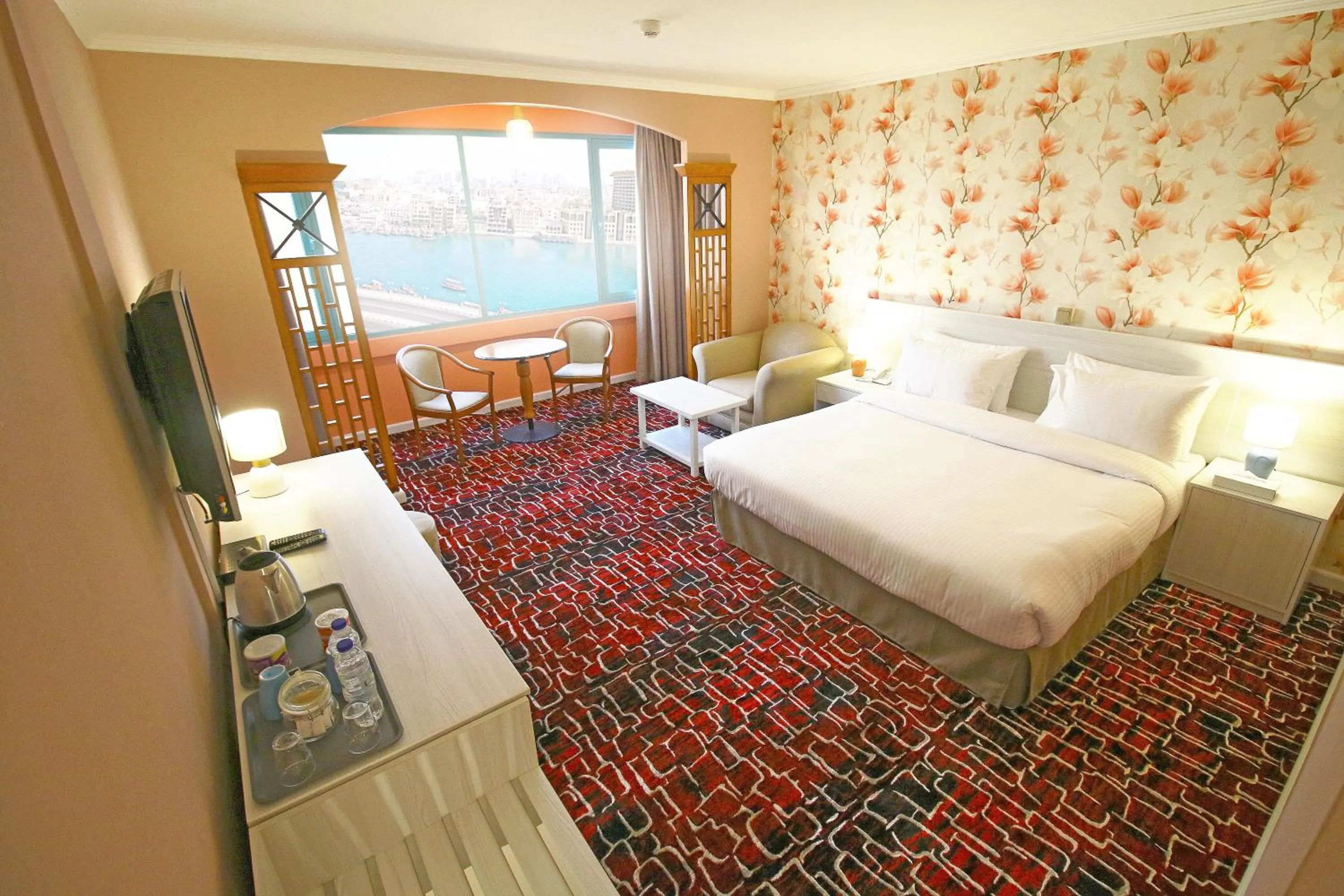 Bed in The George Hotel by Saffron, Dubai Creek