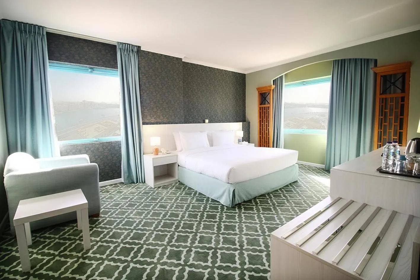 Bed in The George Hotel by Saffron, Dubai Creek