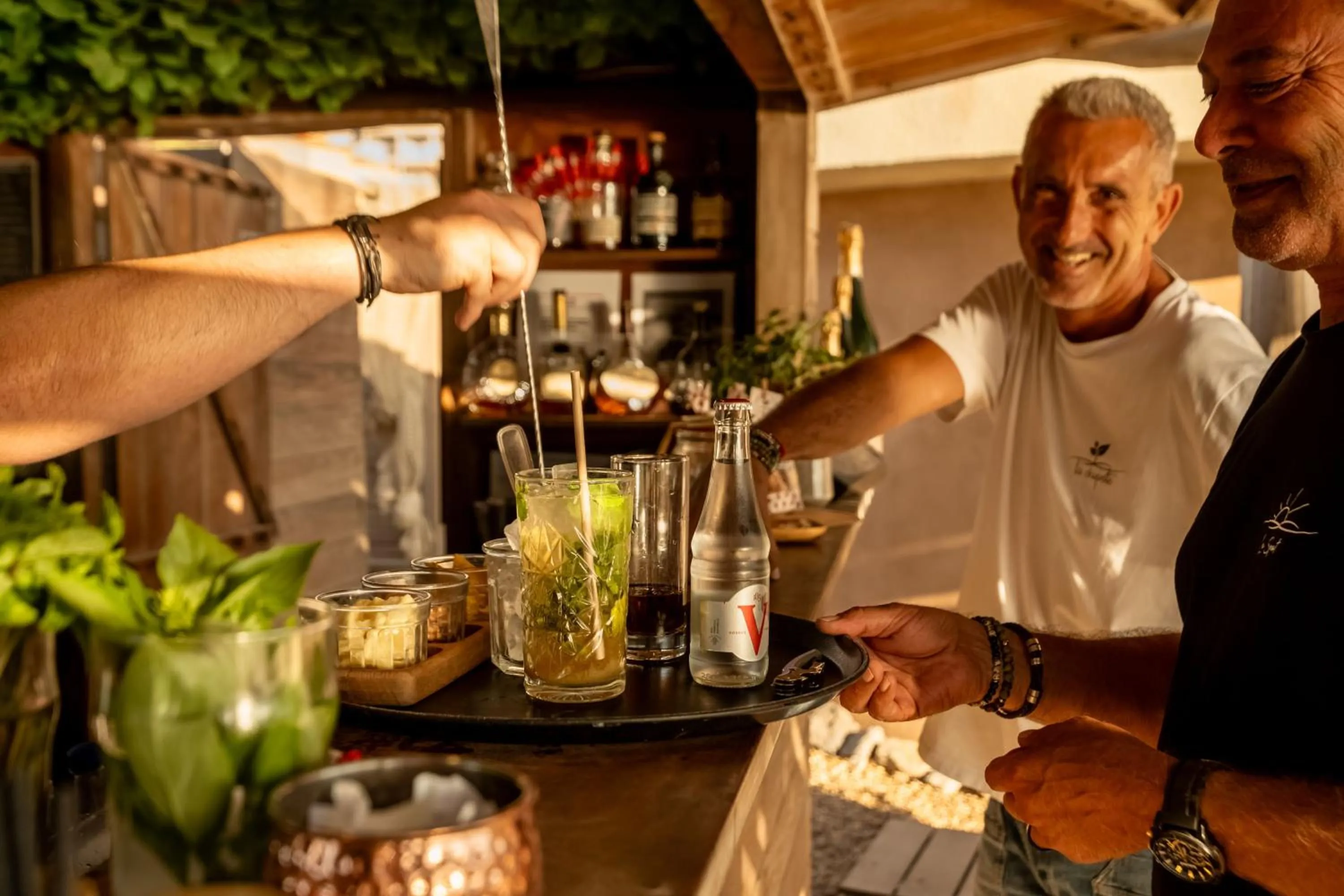 Patio in Hotel Plein Large