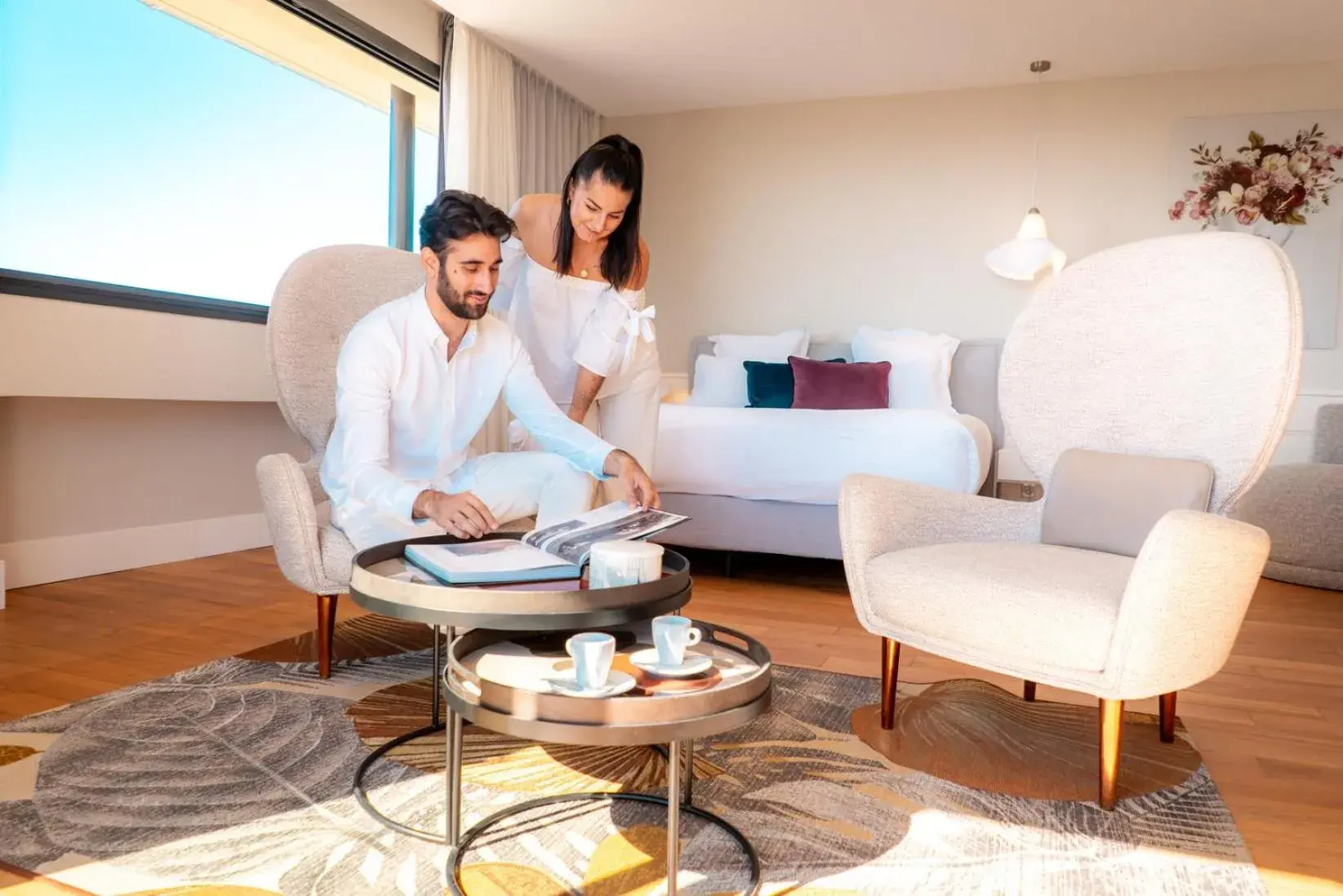 Living room in Eden Rose Grand Hotel BW Premier Collection Living room in Eden Rose Grand Hotel BW Premier Collection