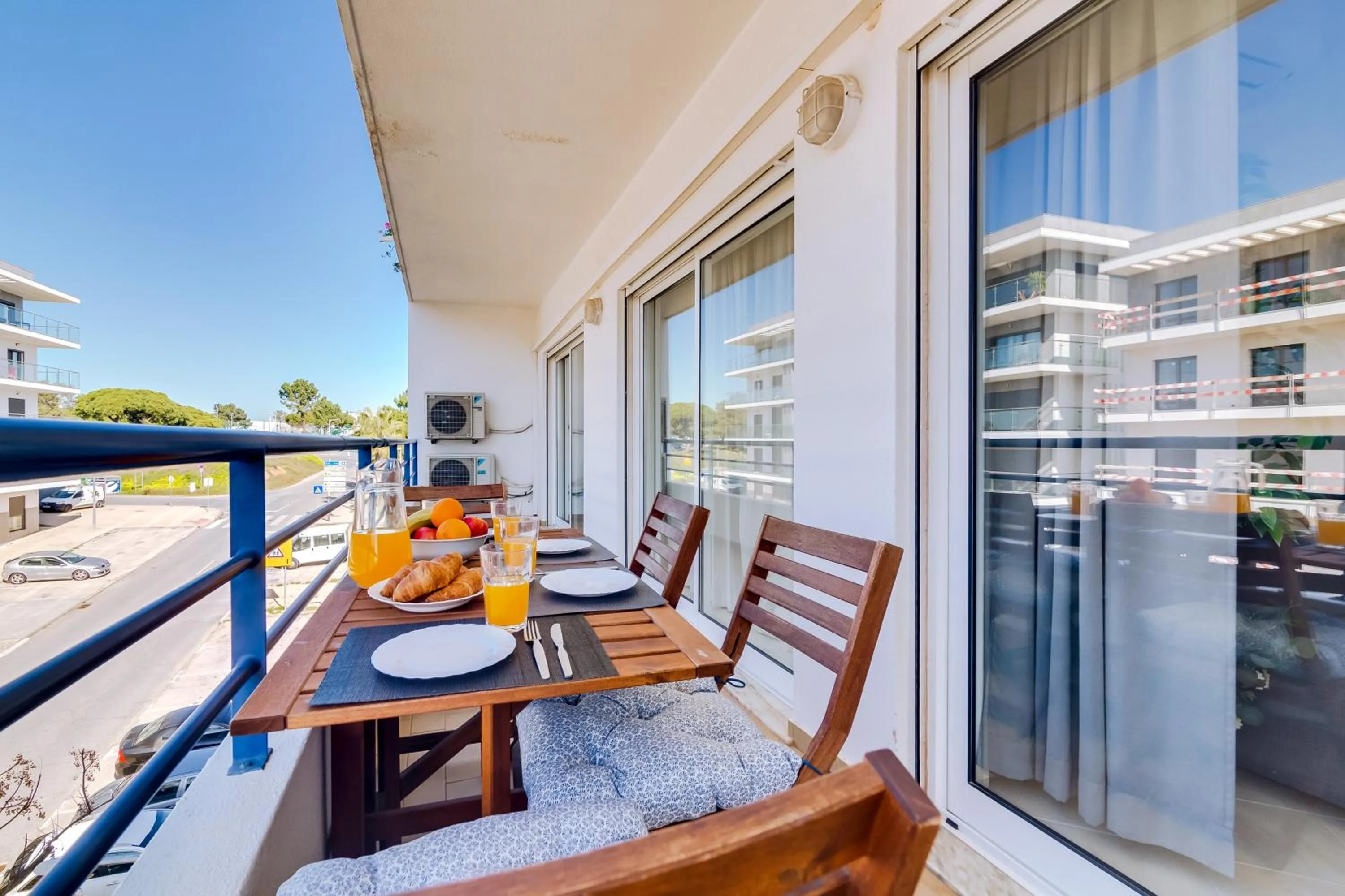 Balcony/Terrace in Colina Sol T2 Quarteira Beach