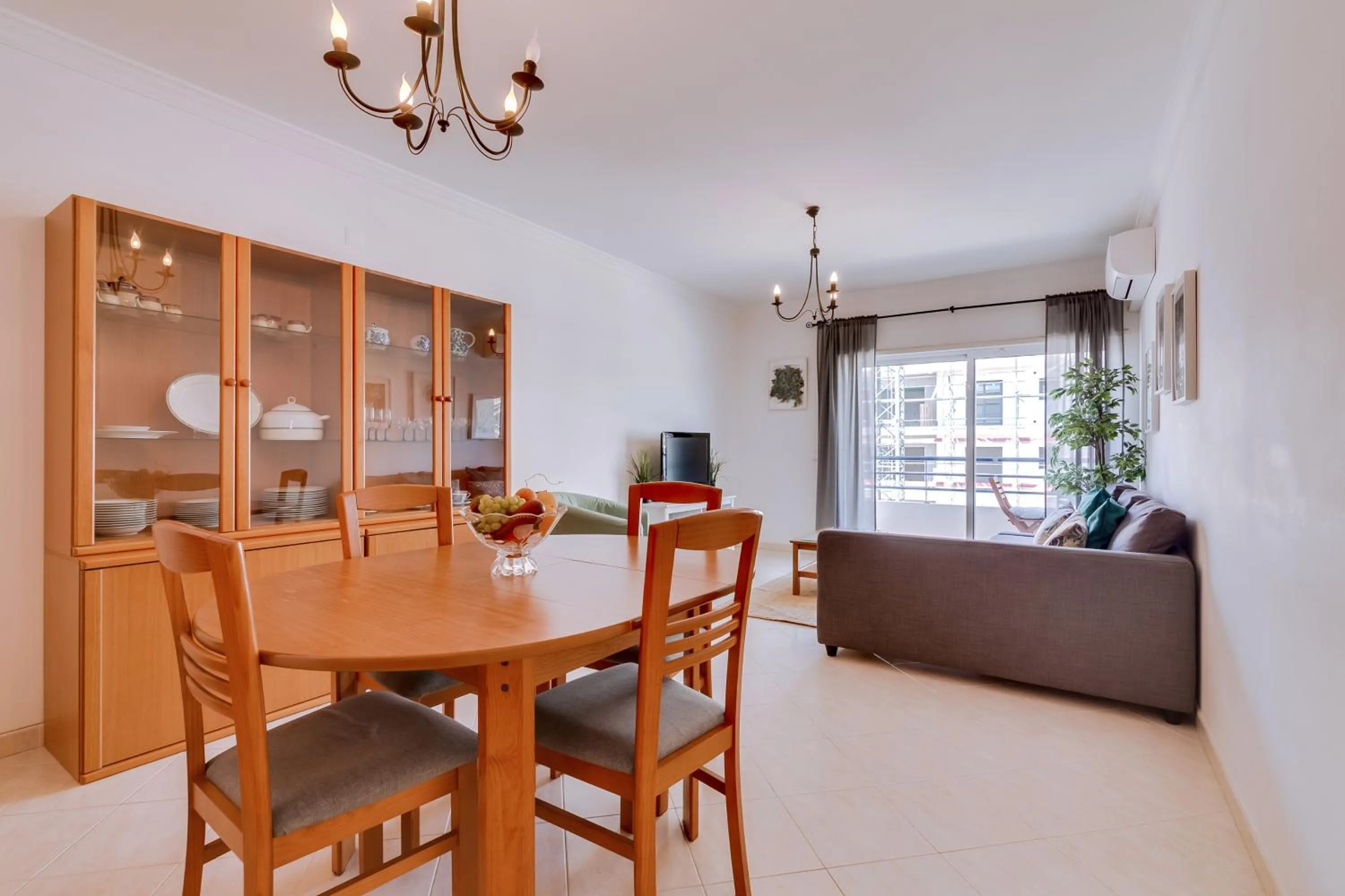 Living room in Colina Sol T2 Quarteira Beach