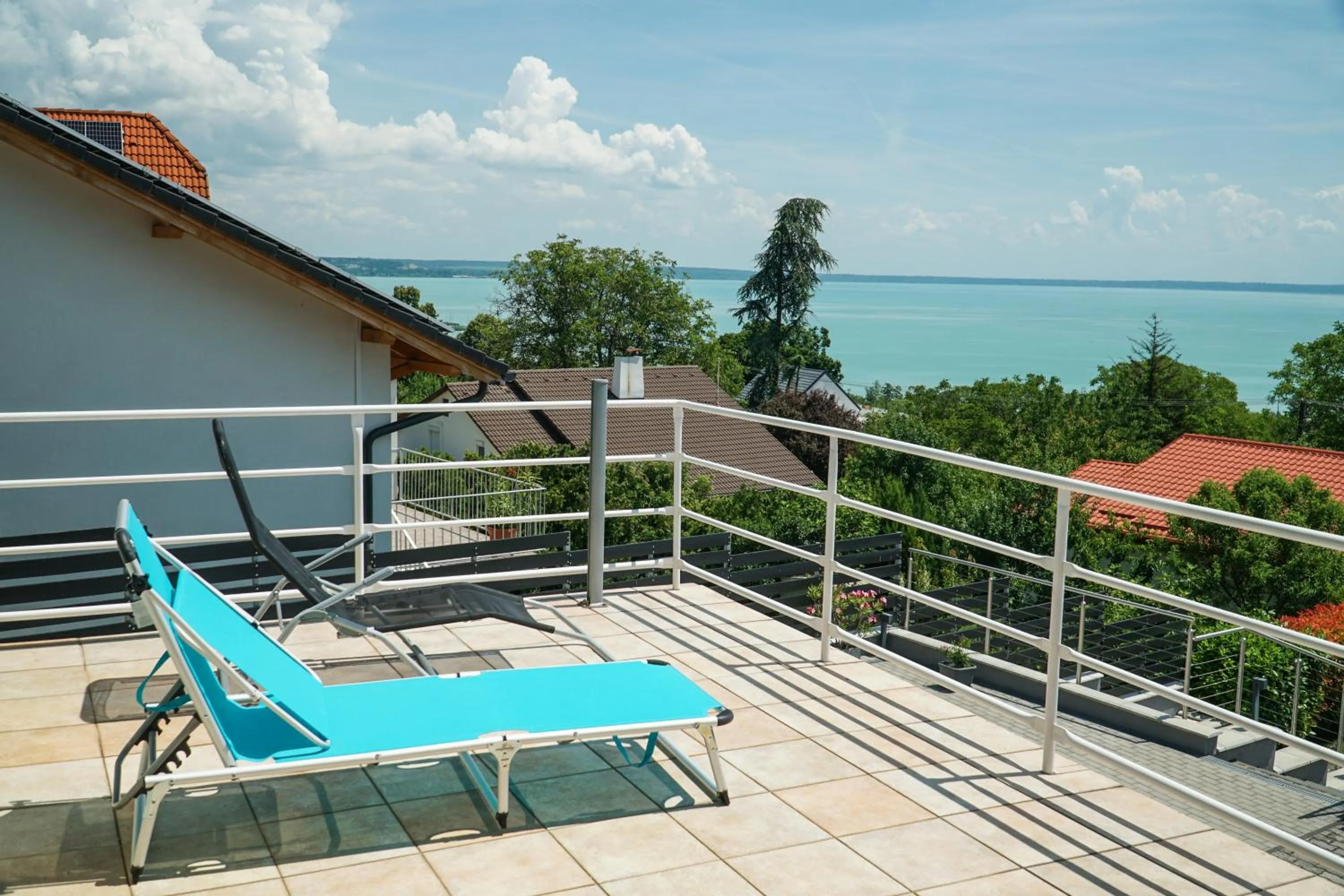 Balcony/Terrace in Fügefa Apartman