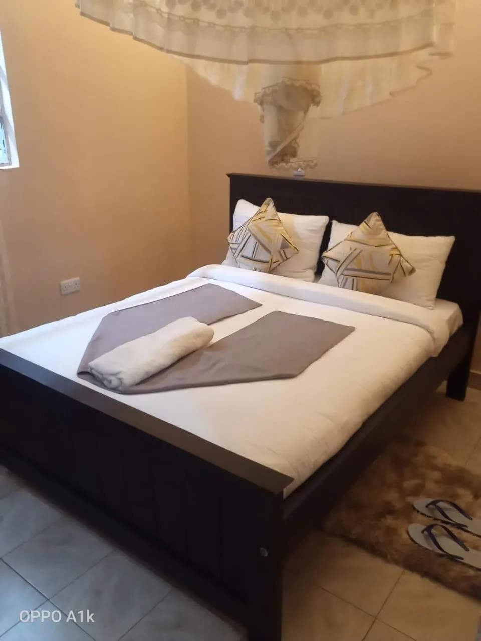 Bed in Villa Serene Hotel