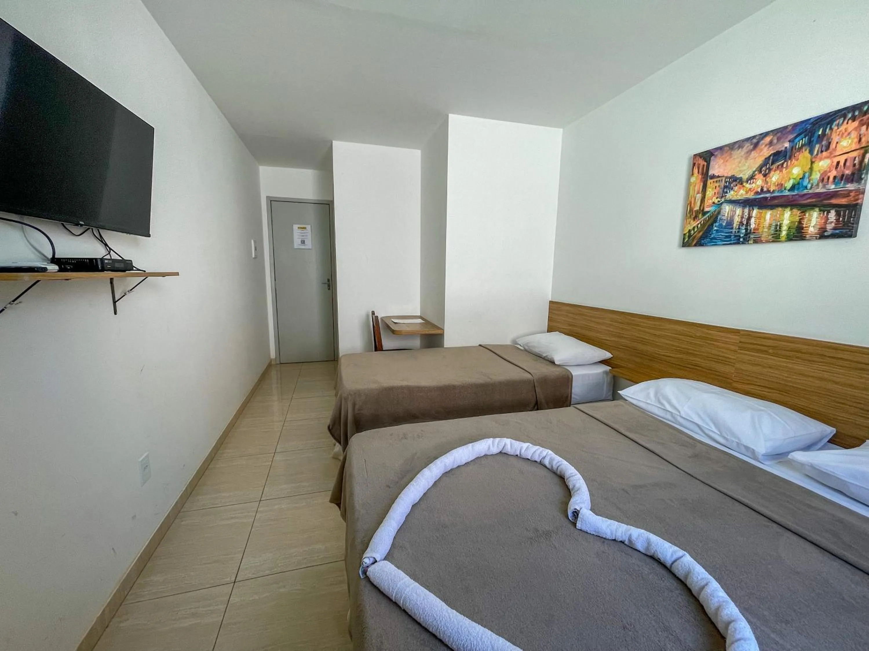 Bed in Pousada Talha - Mar