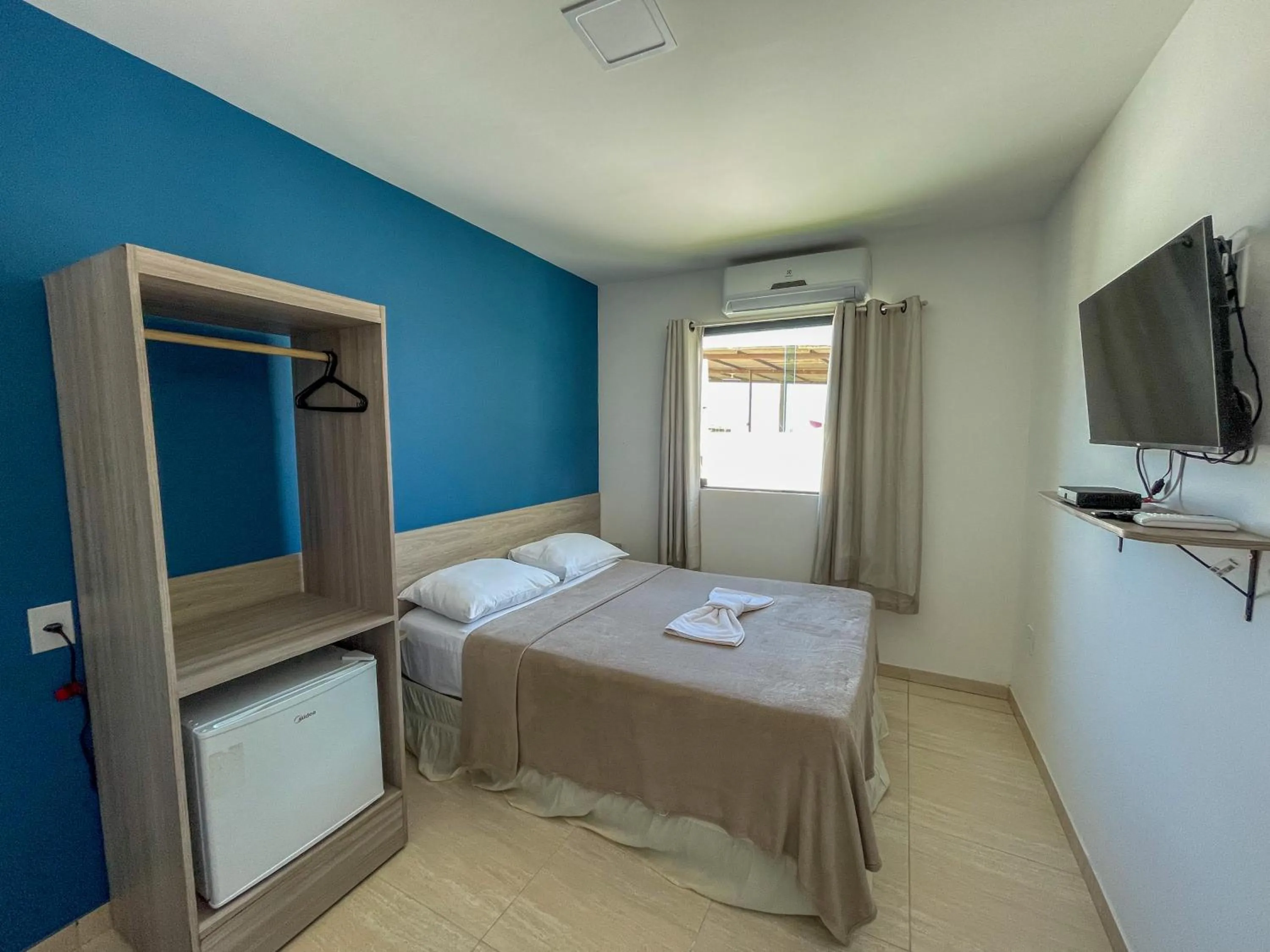 Bed in Pousada Talha - Mar