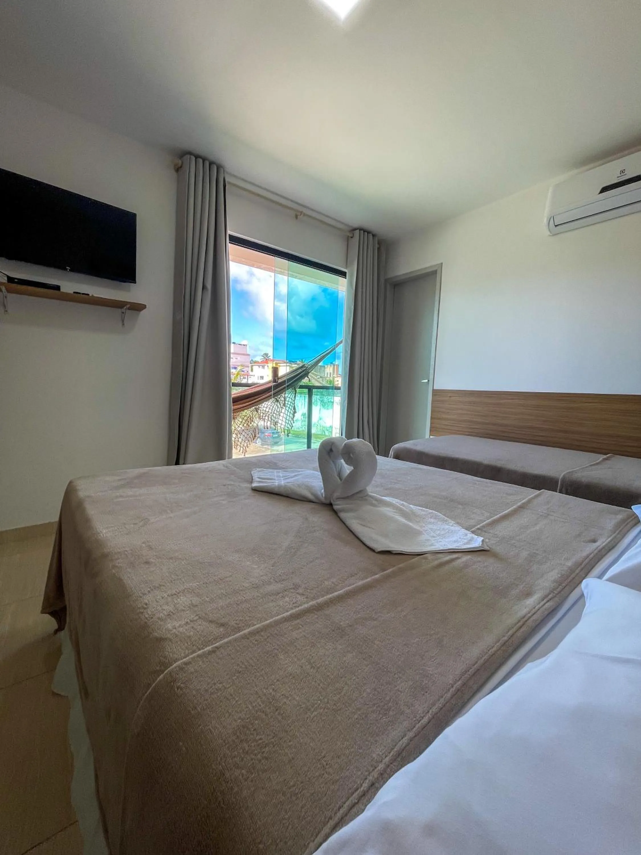 Bed in Pousada Talha - Mar