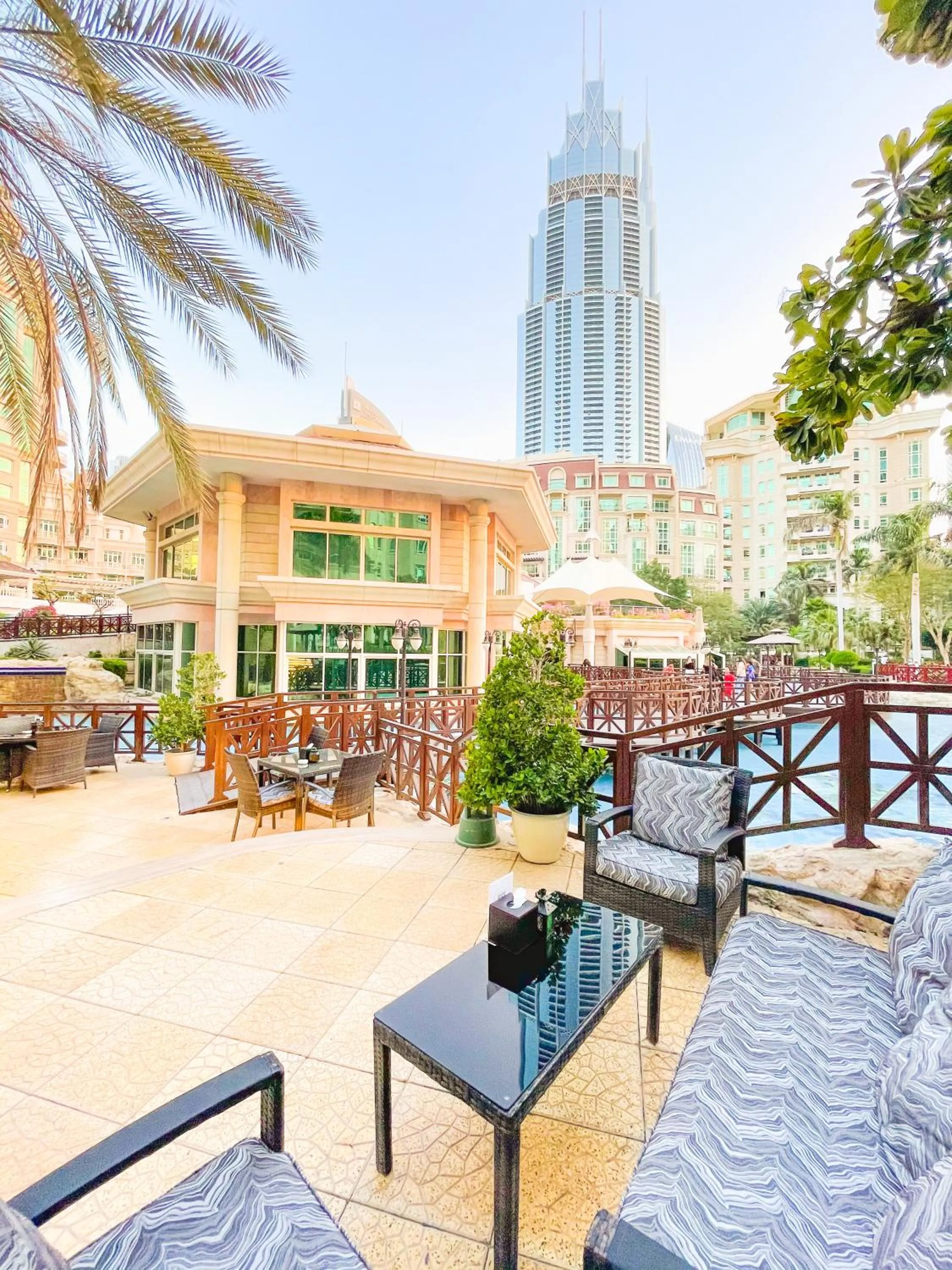 Property building in Swissôtel Al Murooj Dubai