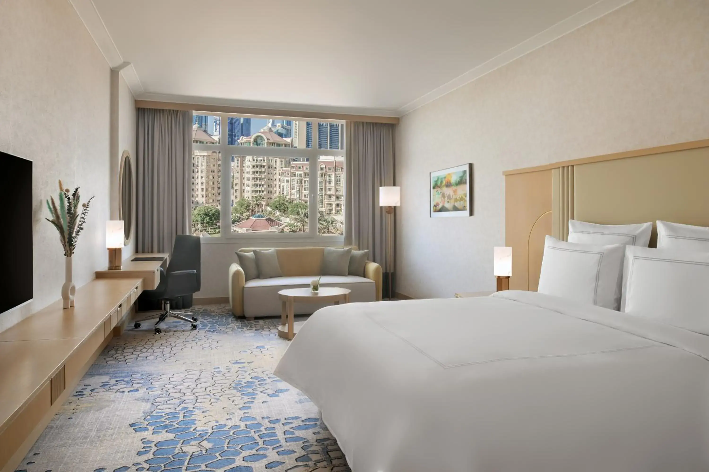 Bedroom, Bed in Swissôtel Al Murooj Dubai Bedroom, Bed in Swissôtel Al Murooj Dubai