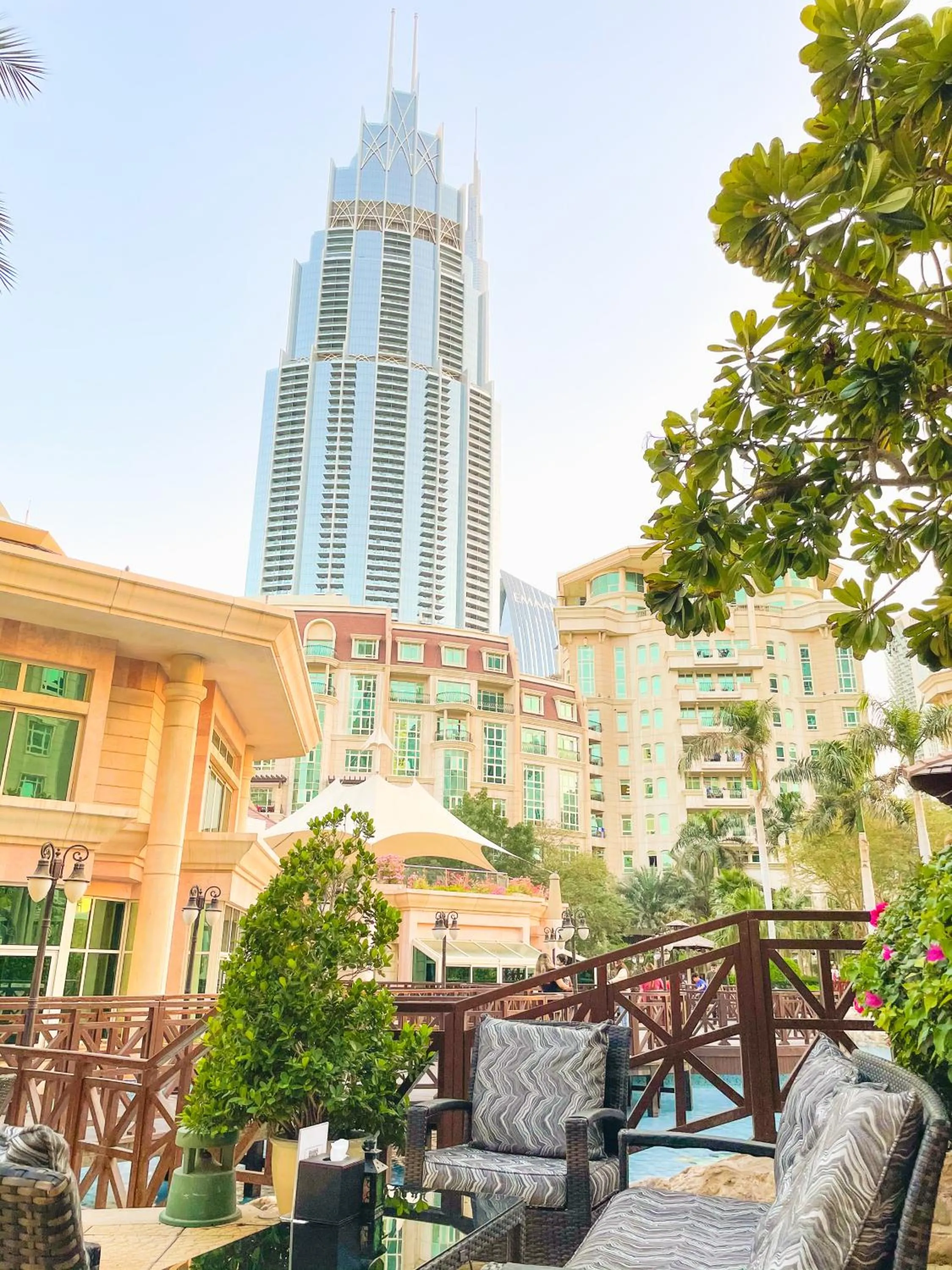 Property building in Swissôtel Al Murooj Dubai