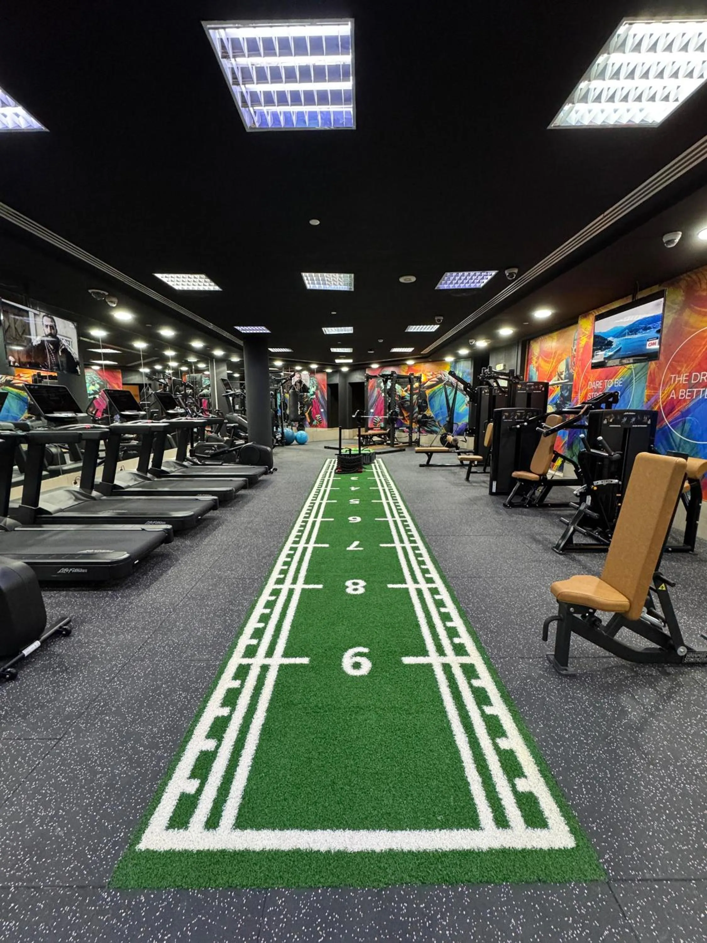 Fitness centre/facilities in Swissôtel Al Murooj Dubai