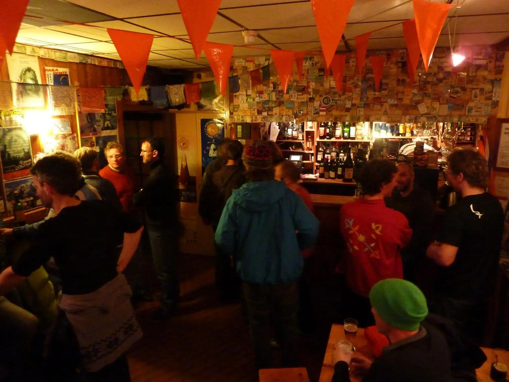 Lounge or bar in Hotel Auberge Edelweiss