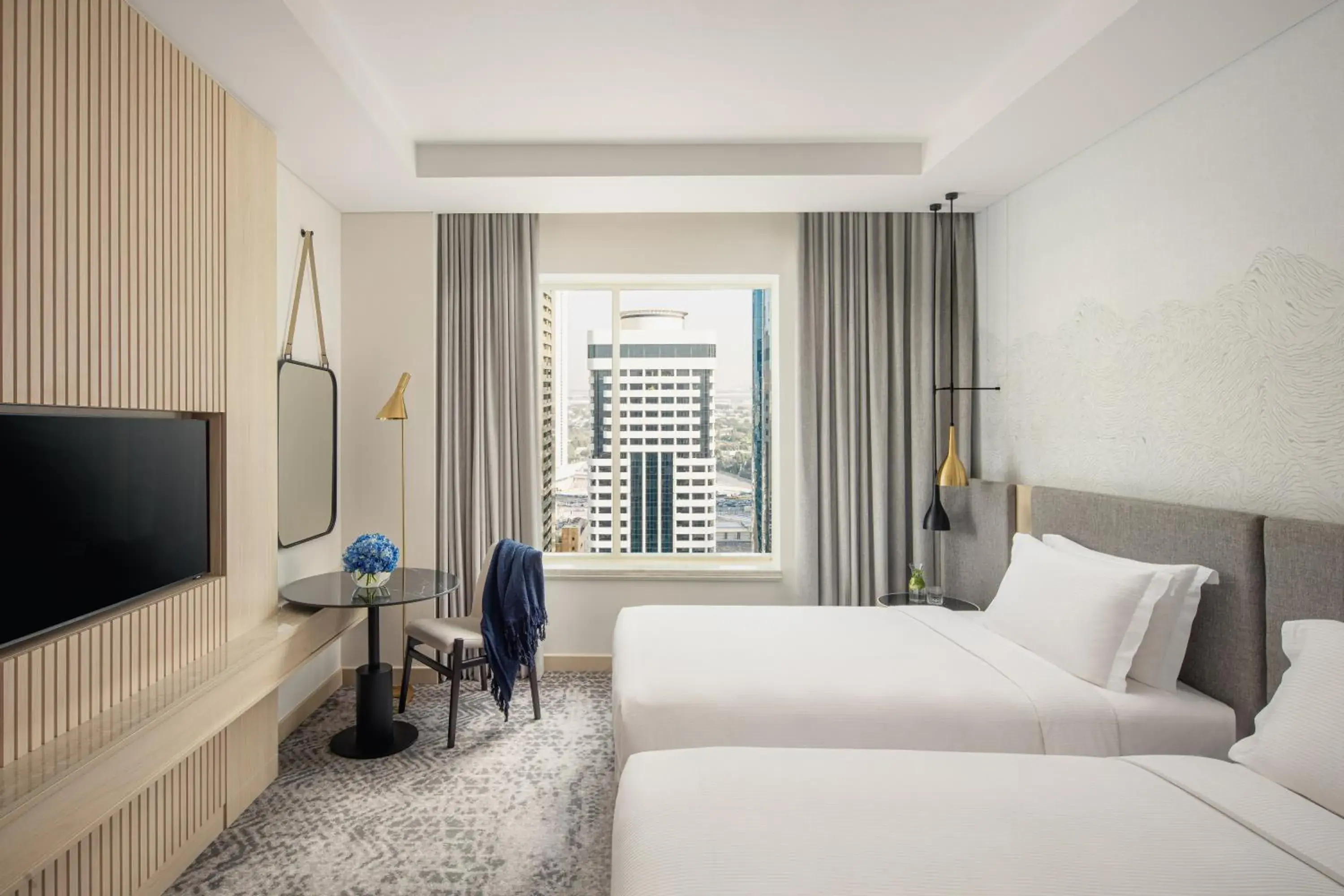 Bedroom, Bed in Towers Rotana - Dubai Bedroom, Bed in Towers Rotana - Dubai