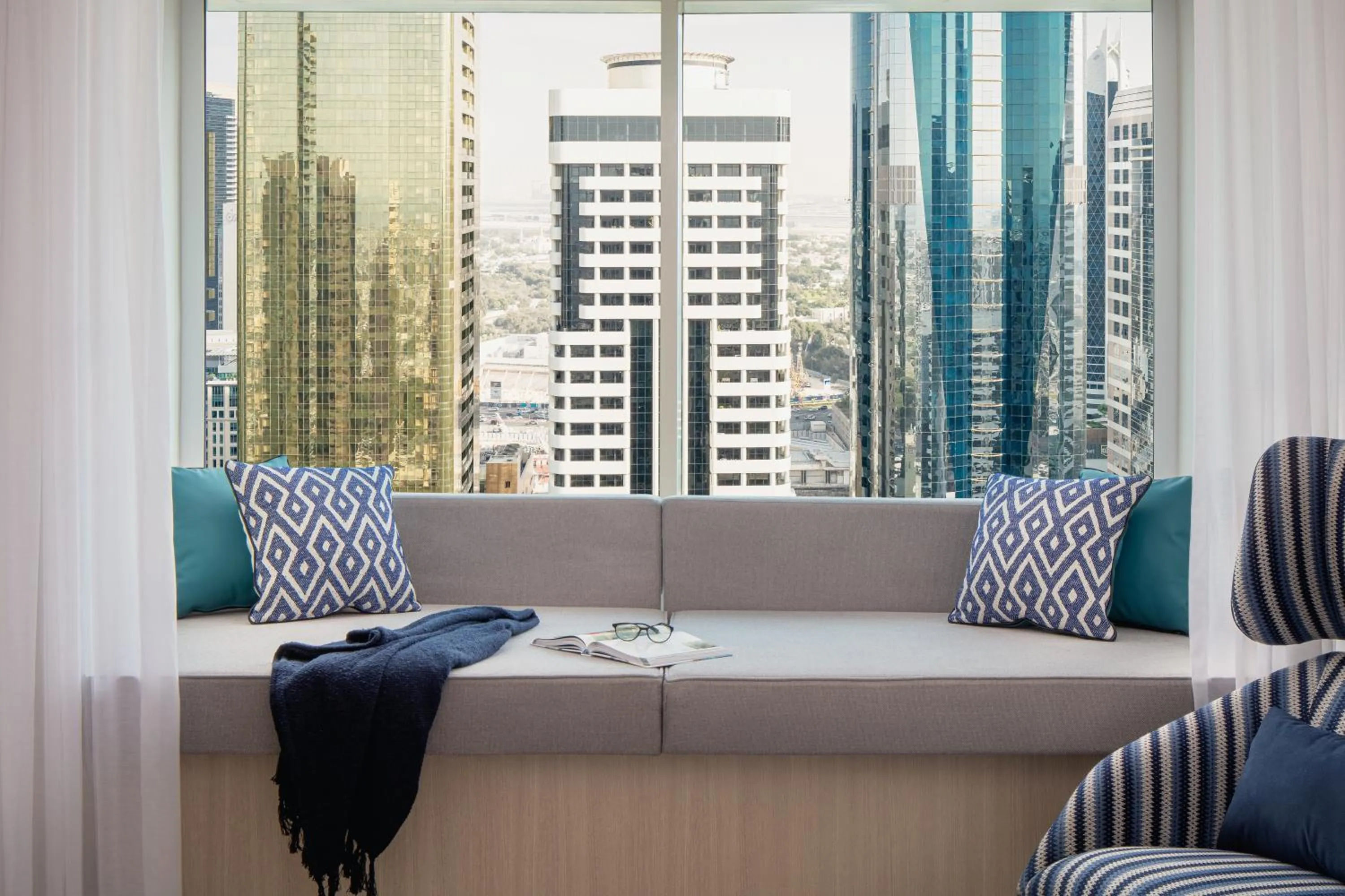 Seating area in Towers Rotana - Dubai