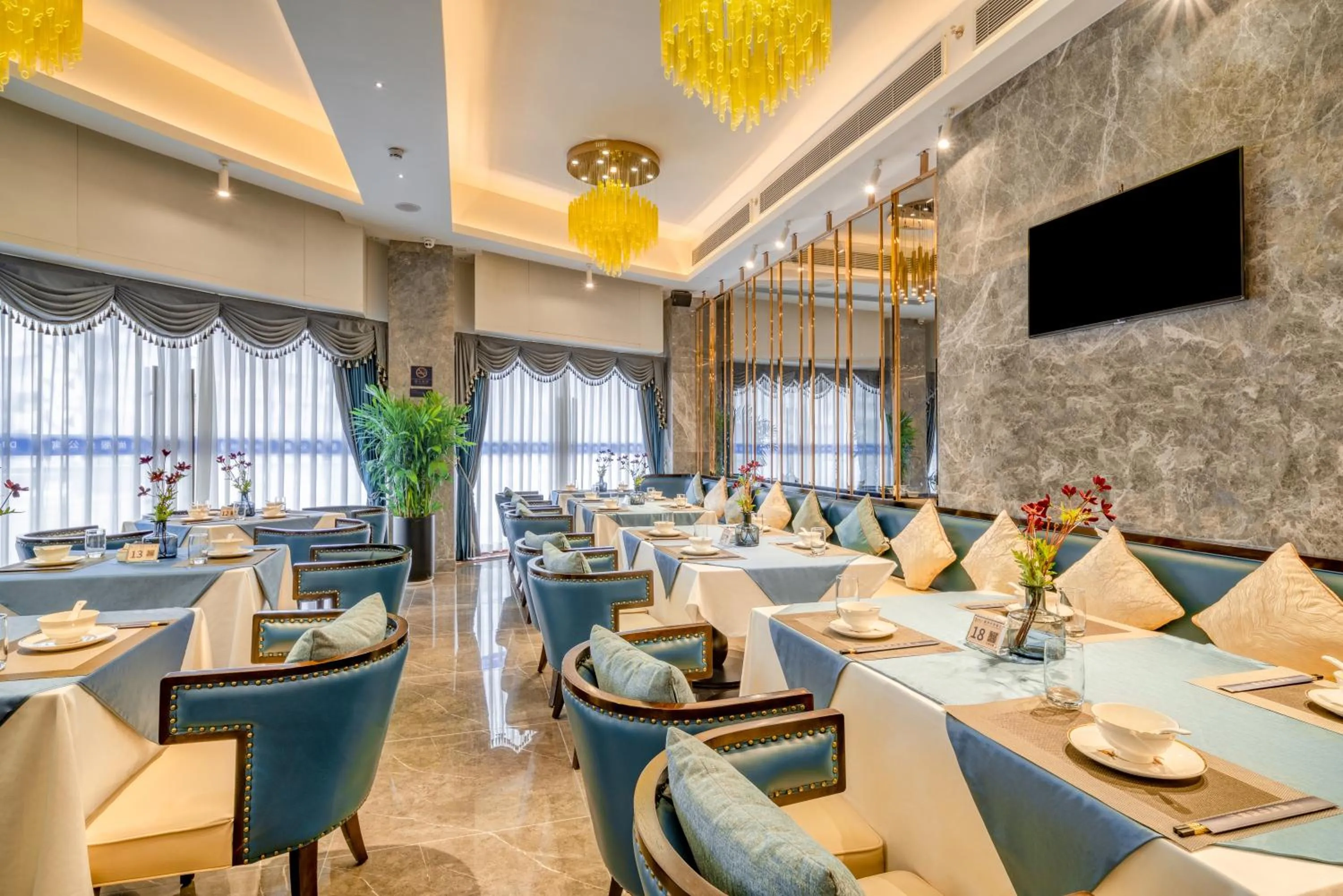 Breakfast in Dingshang Apartment Hotel