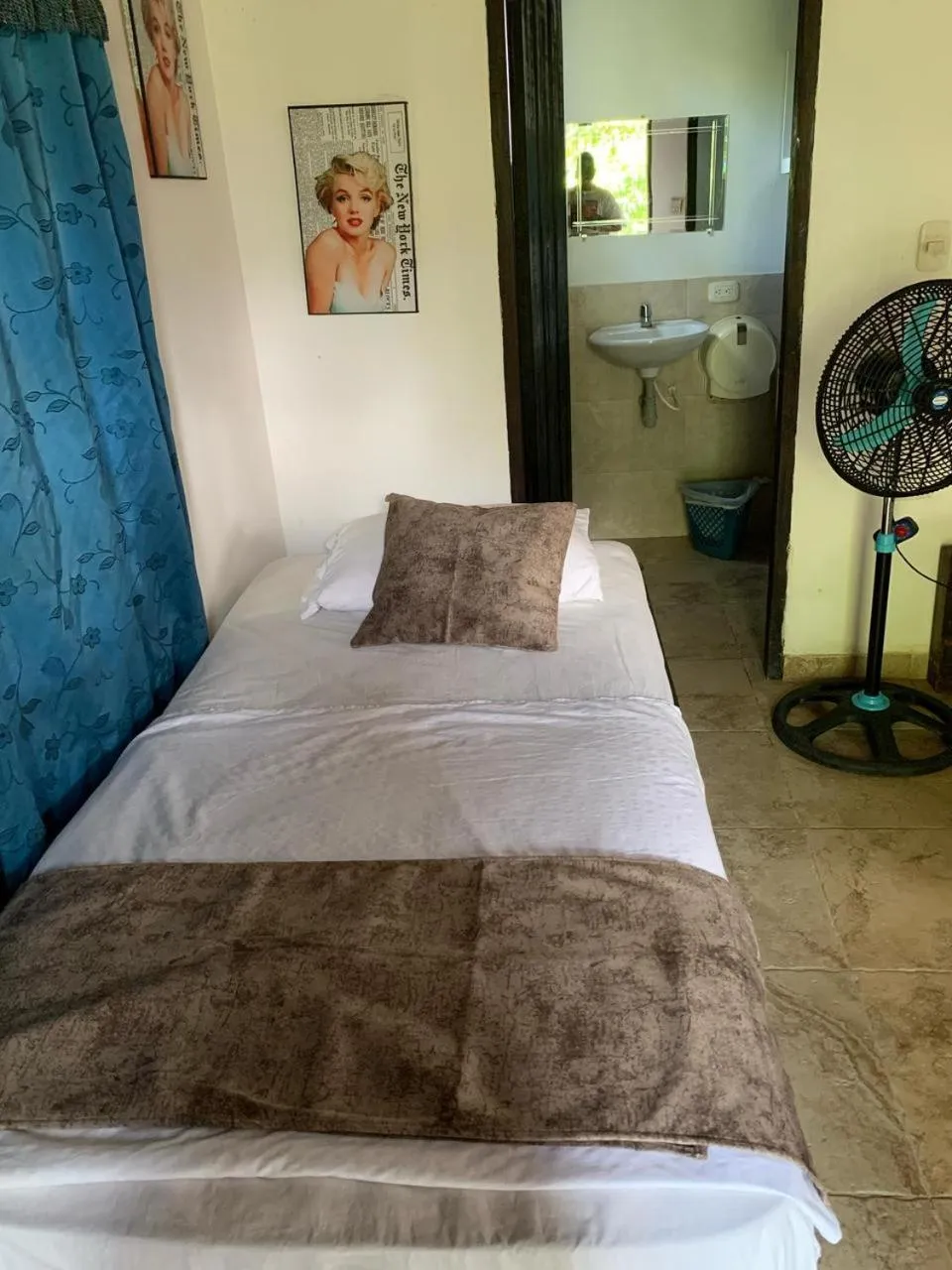 Bed in Hostal Villa Cata