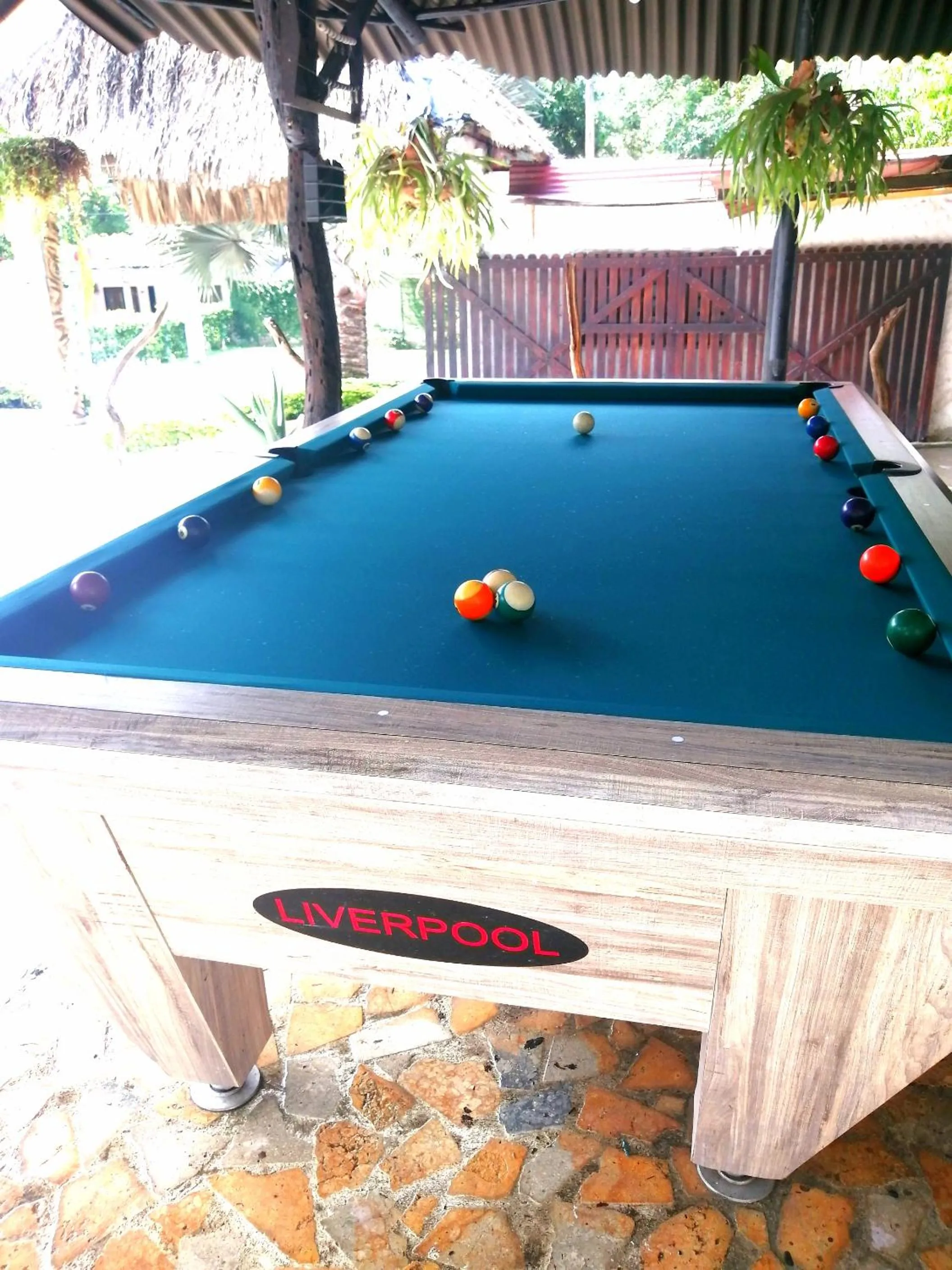 Billiard in Hostal Villa Cata