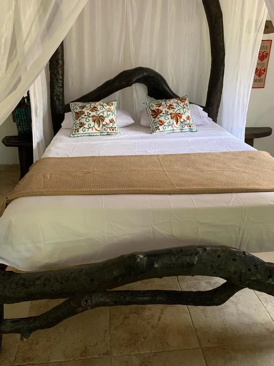 Bed in Hostal Villa Cata