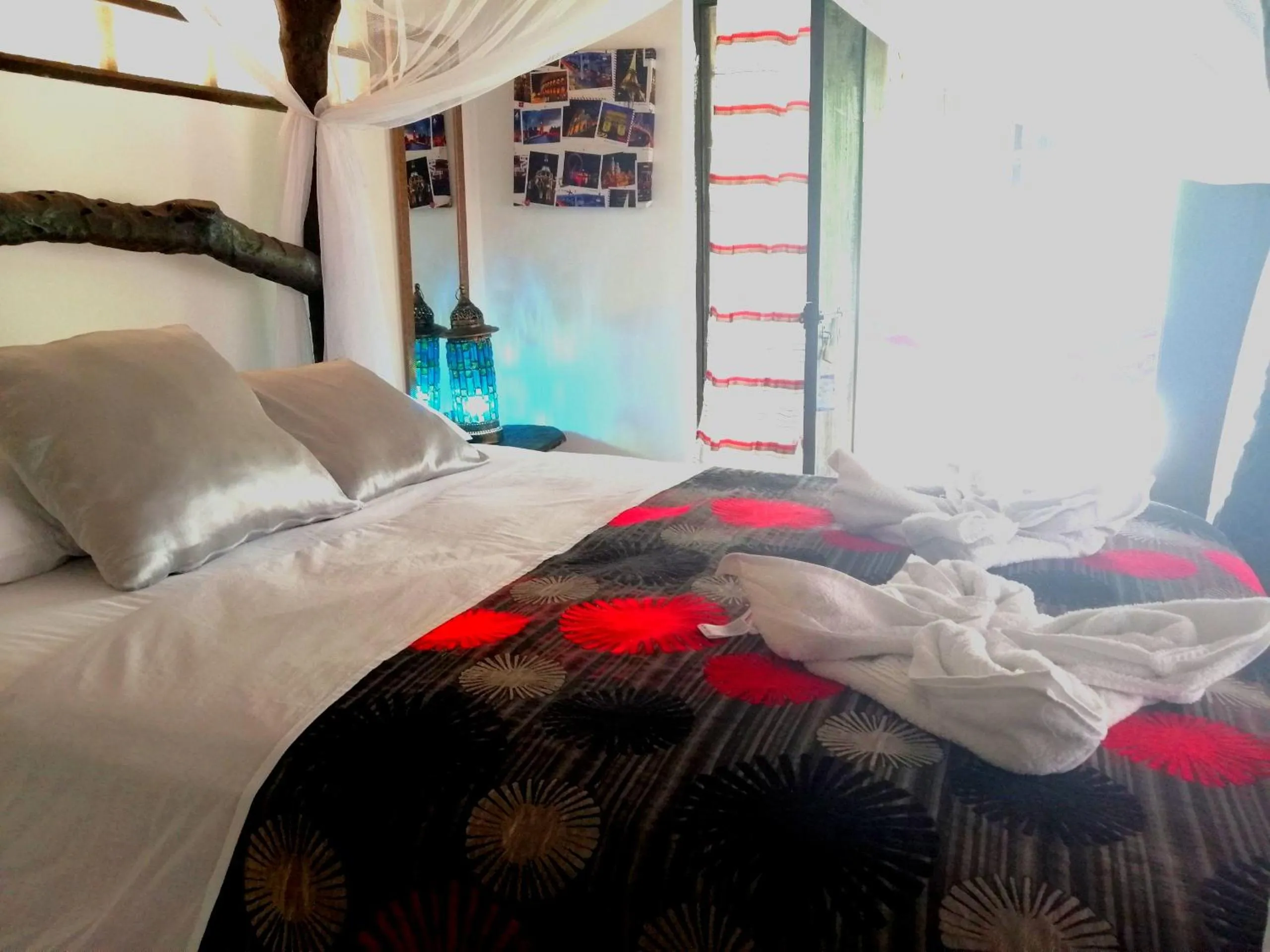 Bed in Hostal Villa Cata