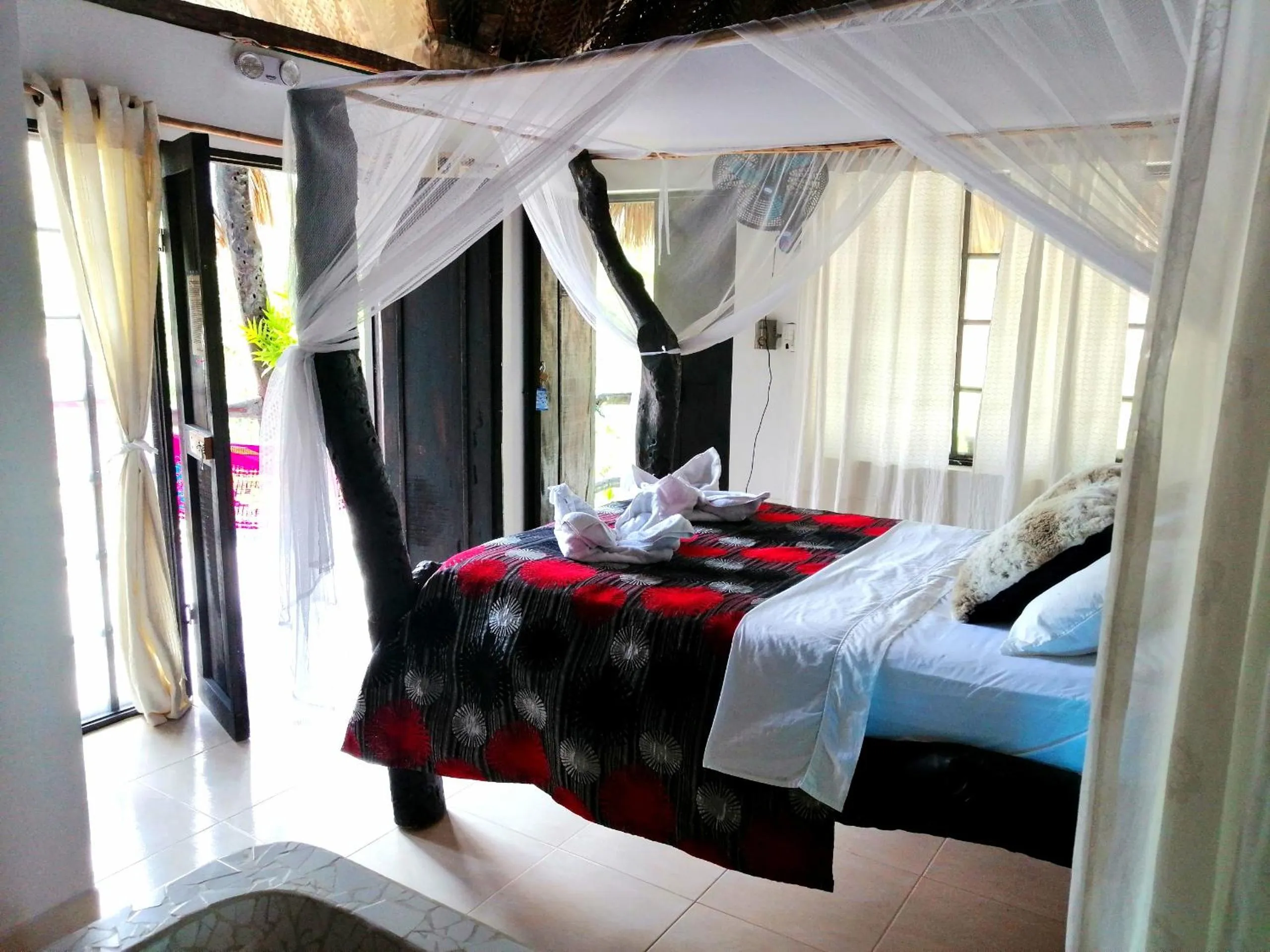 Bed in Hostal Villa Cata