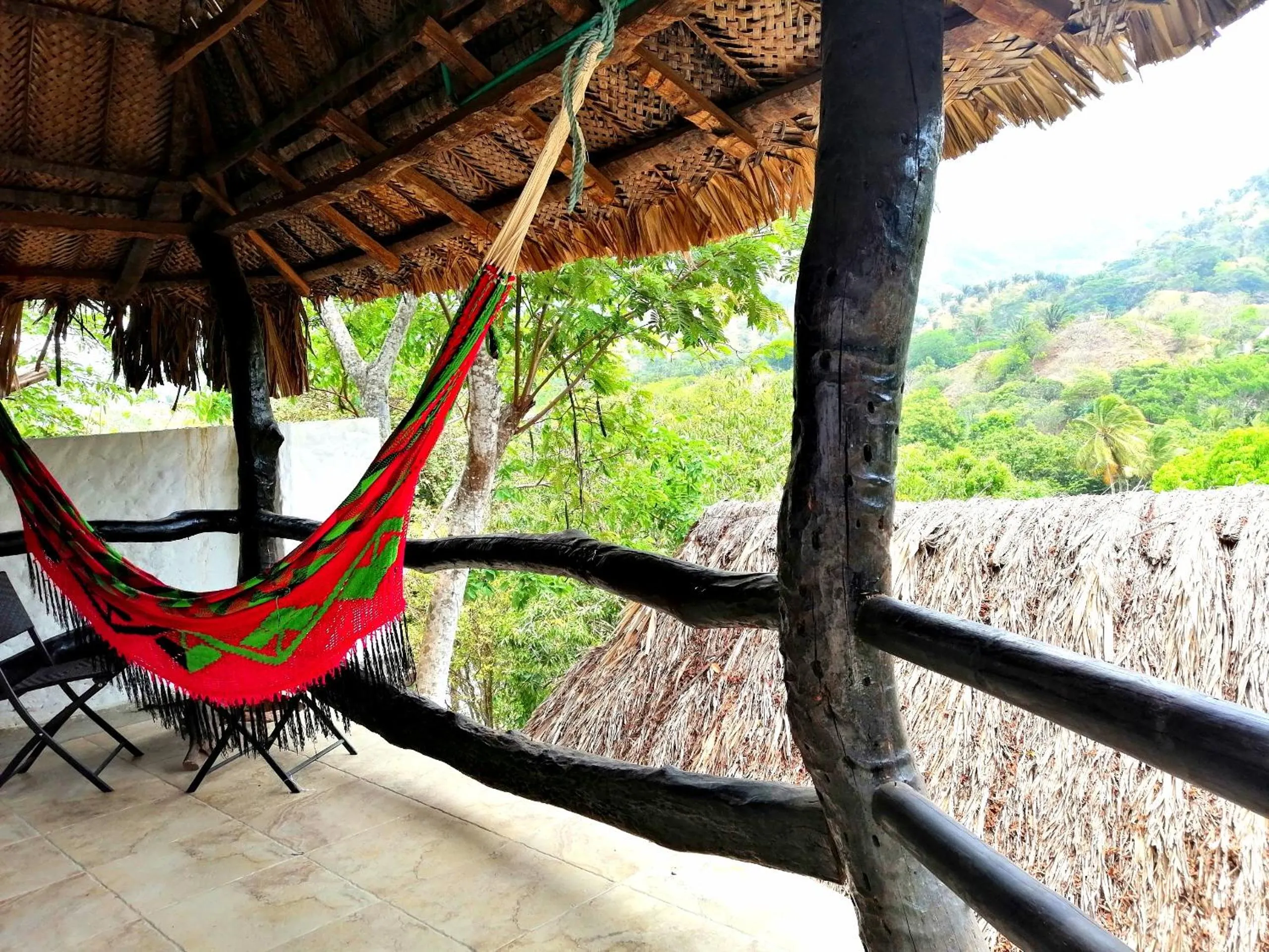 Balcony/Terrace in Hostal Villa Cata