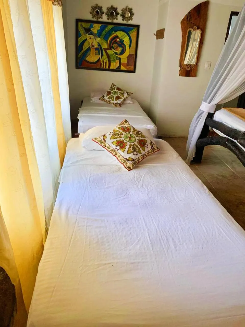 Bed in Hostal Villa Cata