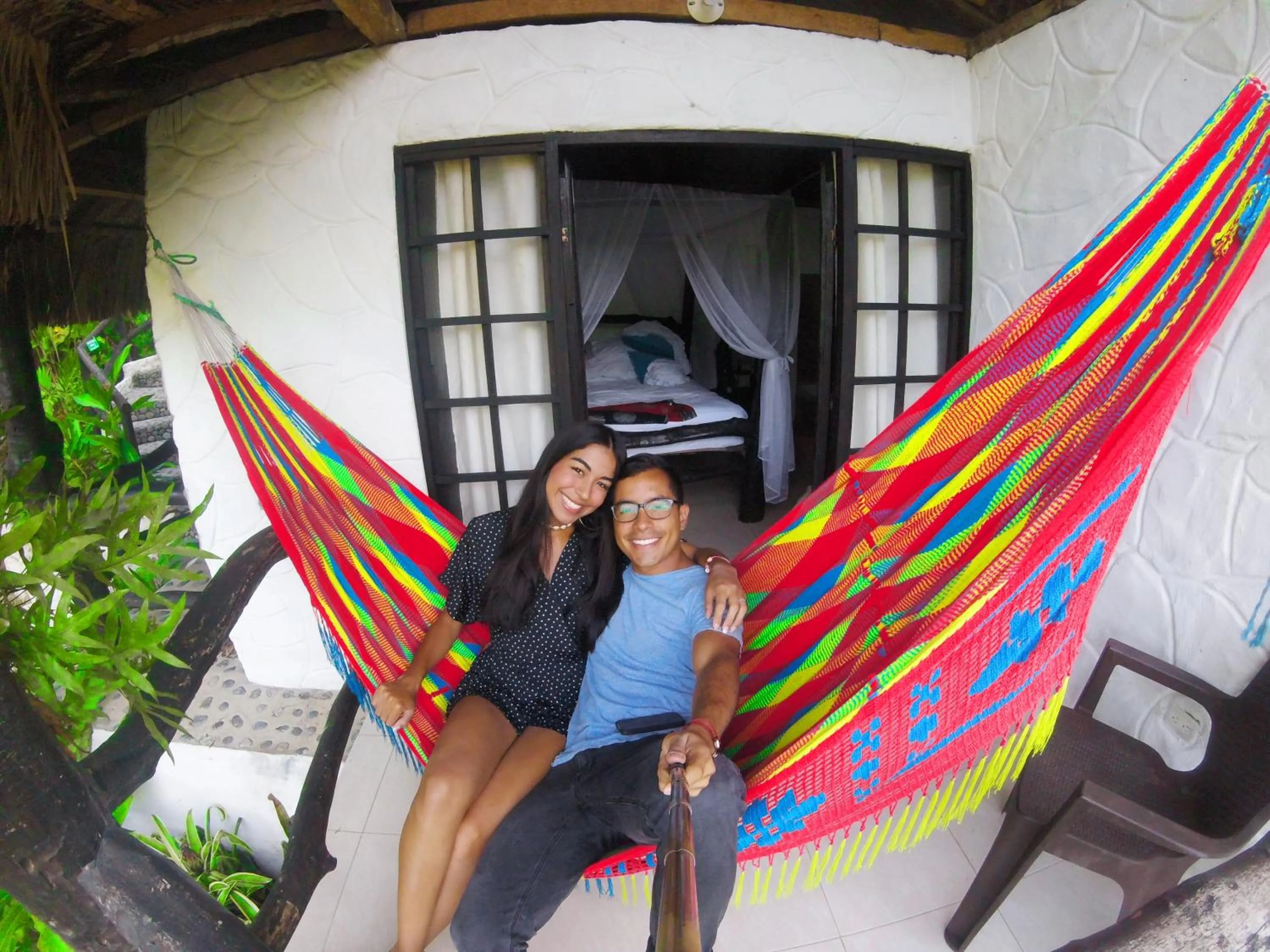 Bed in Hostal Villa Cata