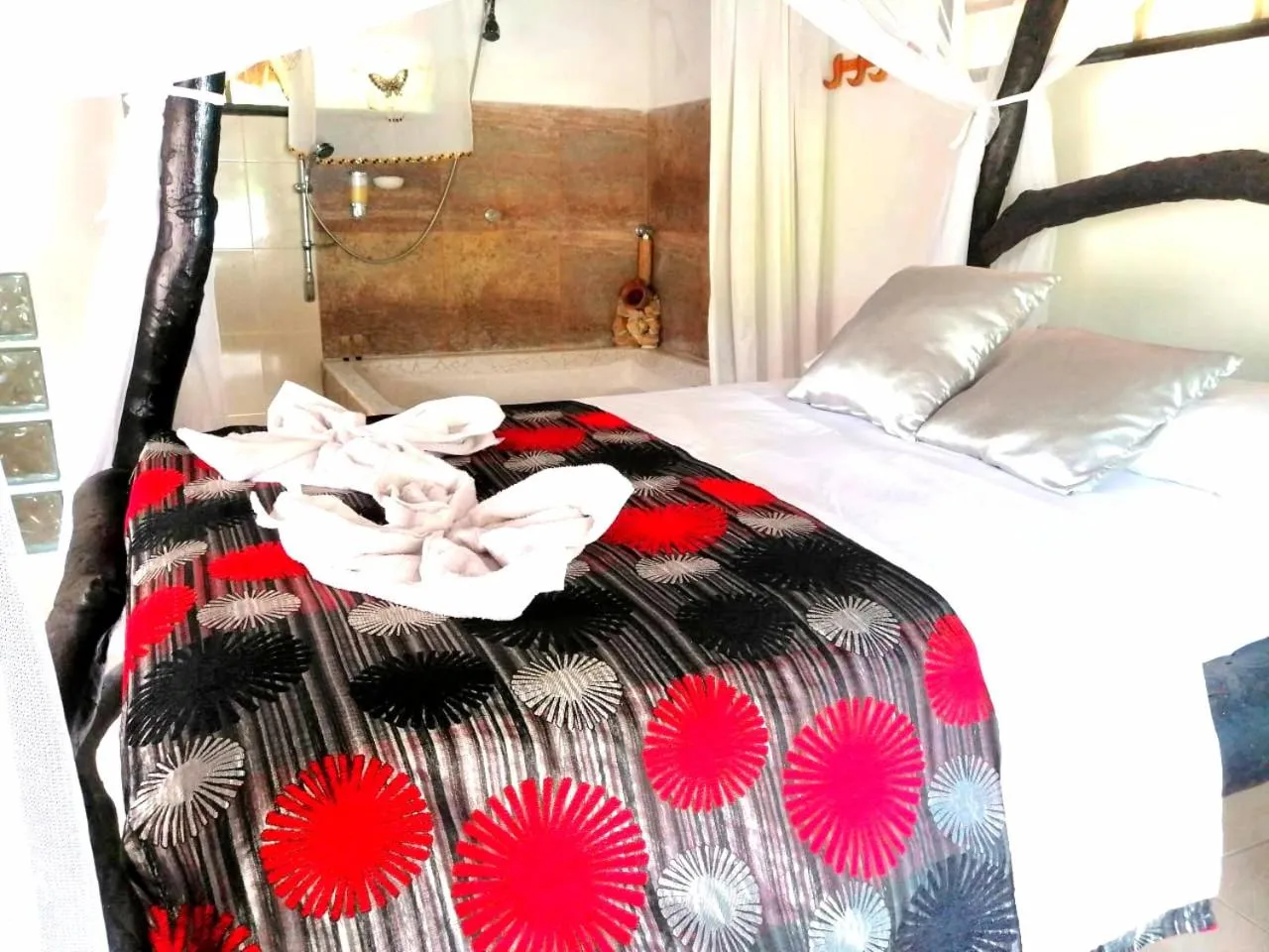 Bed in Hostal Villa Cata