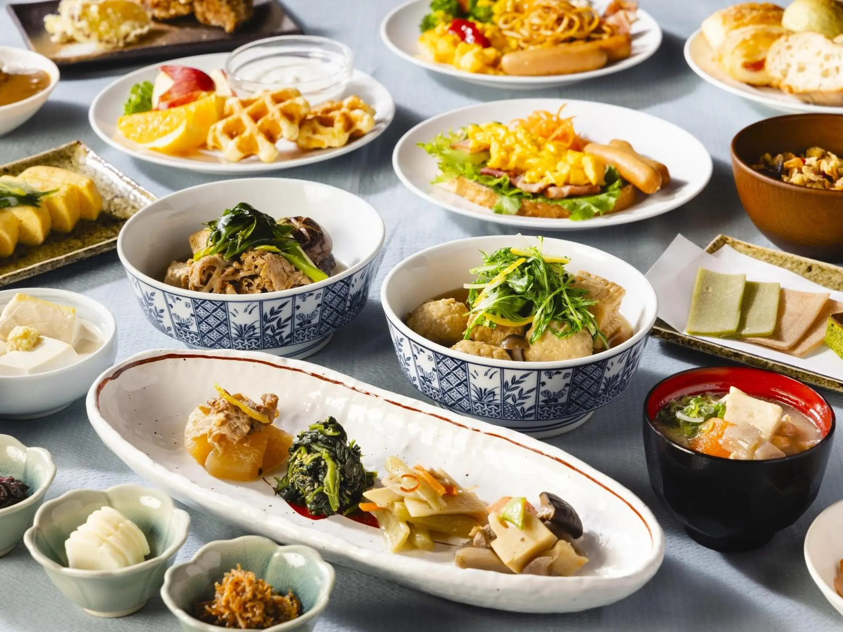 Breakfast in KOKO HOTEL Kyoto Sanjo - formerly Hotel Wing International Premium Kyoto Sanjo Breakfast in KOKO HOTEL Kyoto Sanjo - formerly Hotel Wing International Premium Kyoto Sanjo