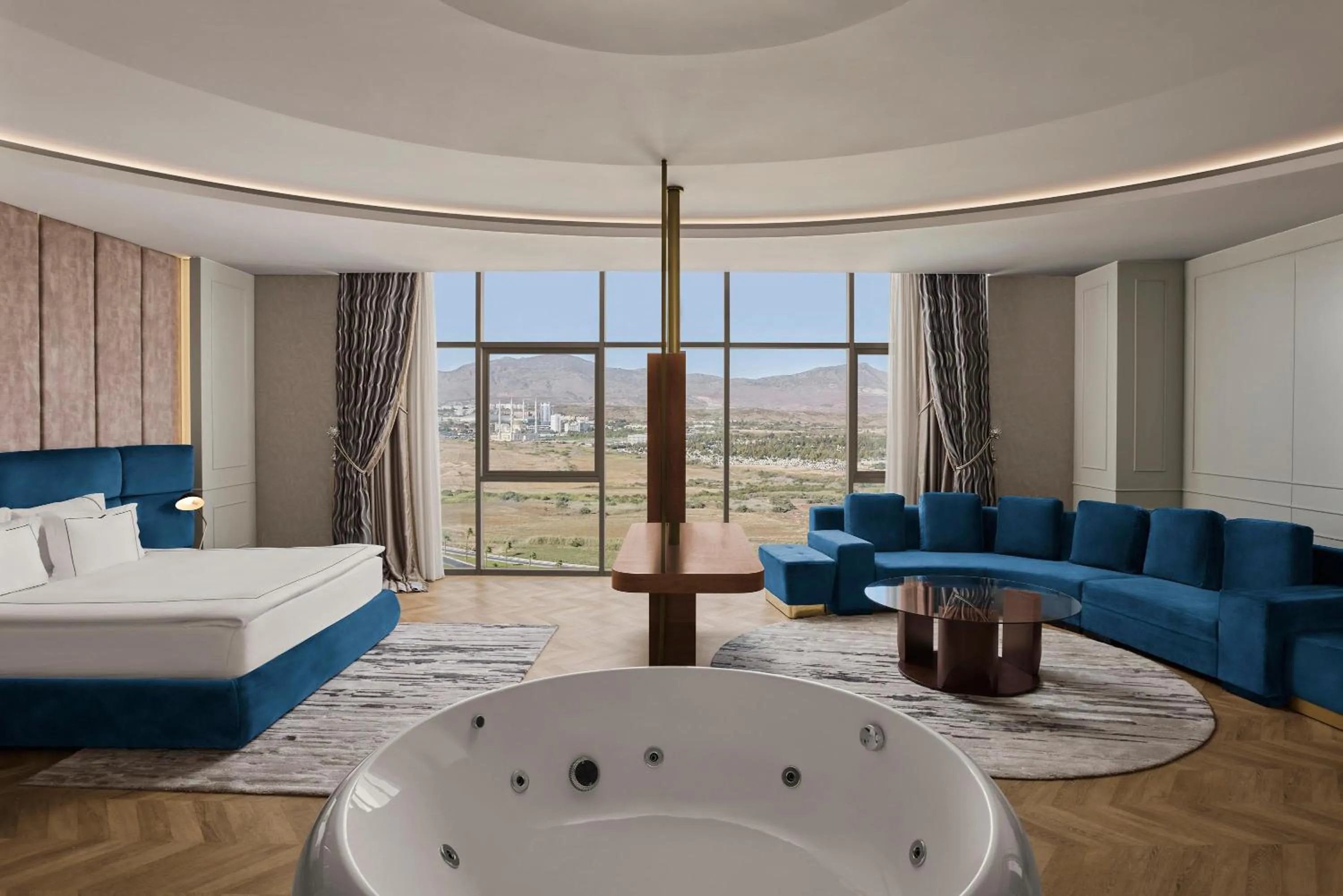 Shower, Bed in Concorde Tower Hotel & Casino